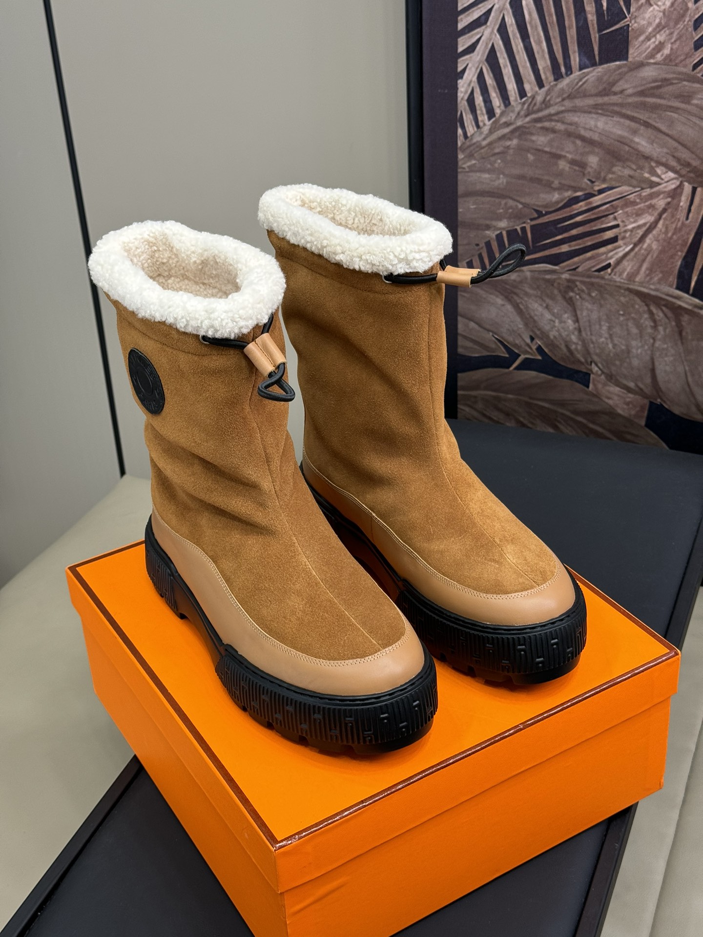 H home 24 autumn and winter snow boots
