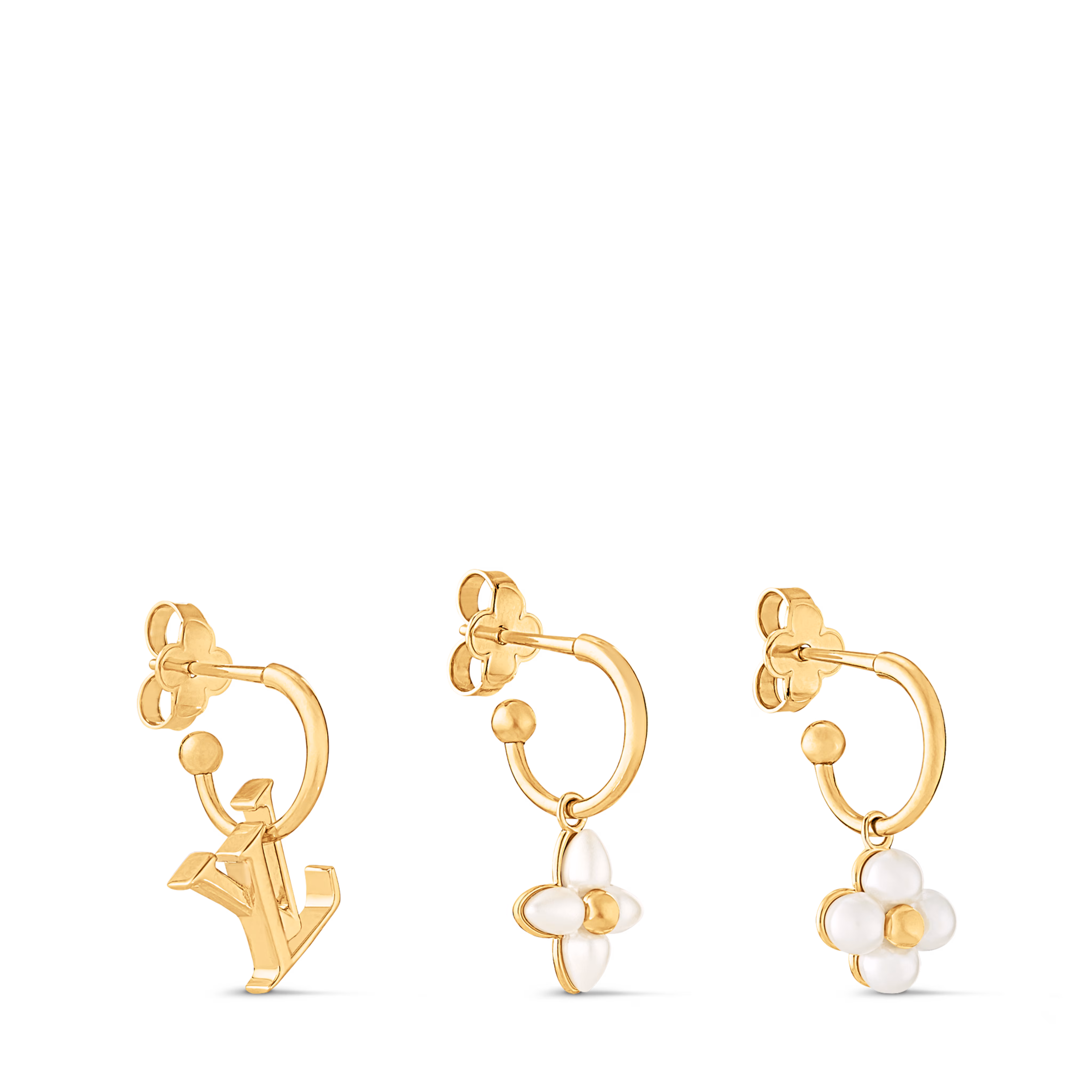 LV Floragram Earrings M01025