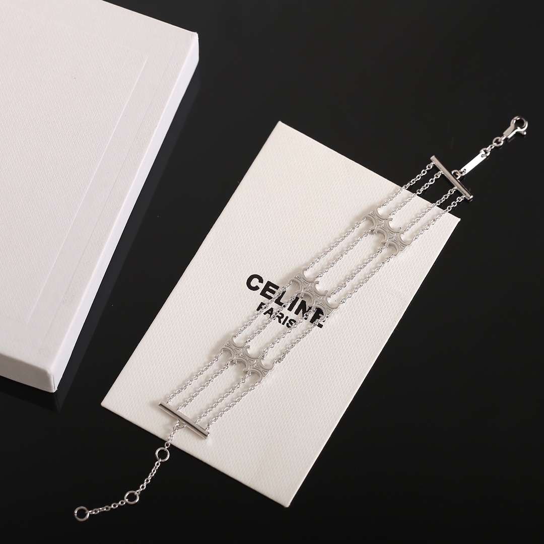 C*eline Triumphal Arch bracelet