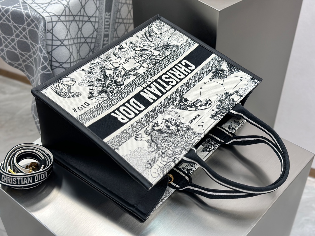 Black and white constellation bag