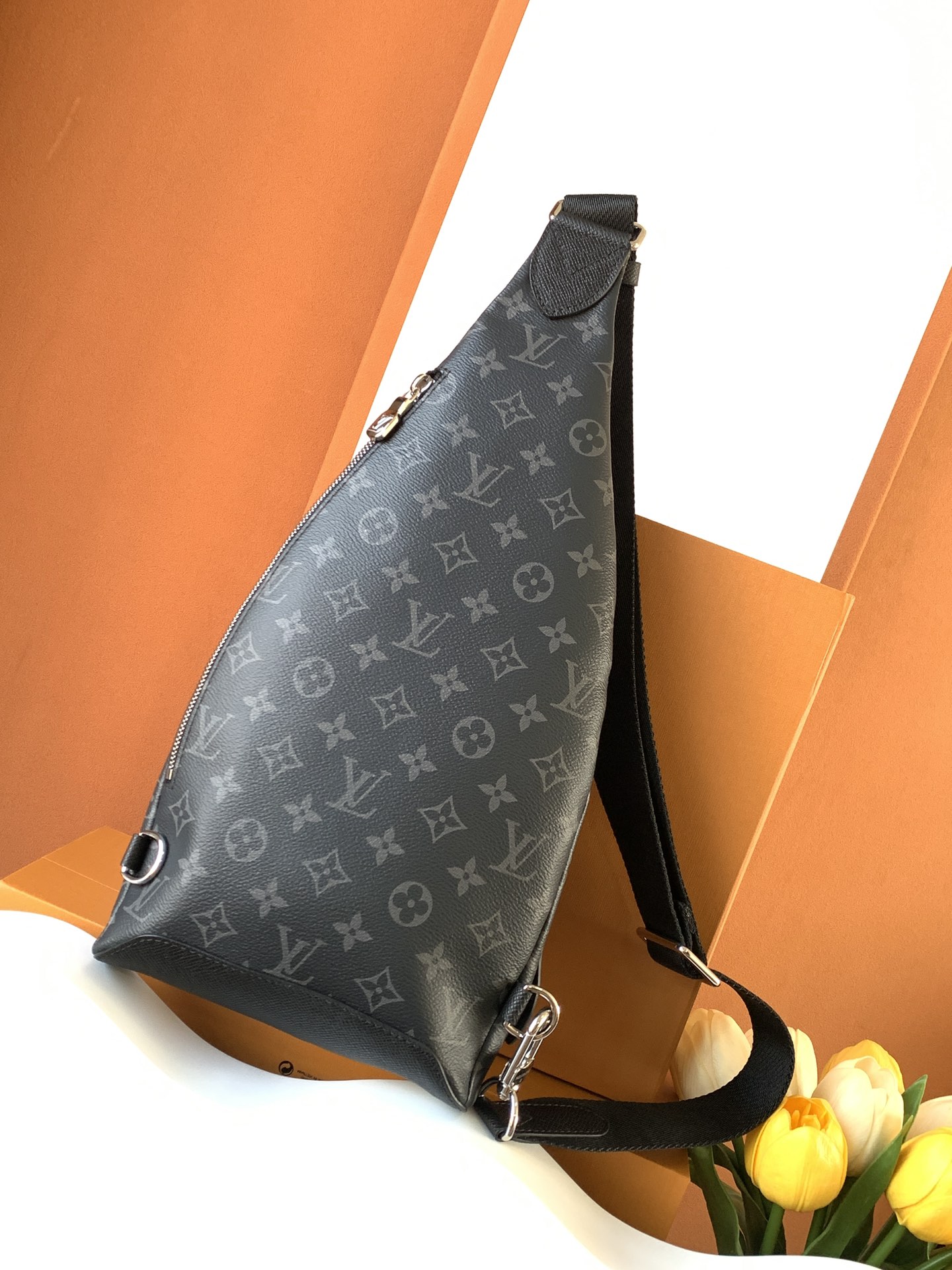 Louis Vuitton Monogram Eclipse M30936 Duo Slingbag