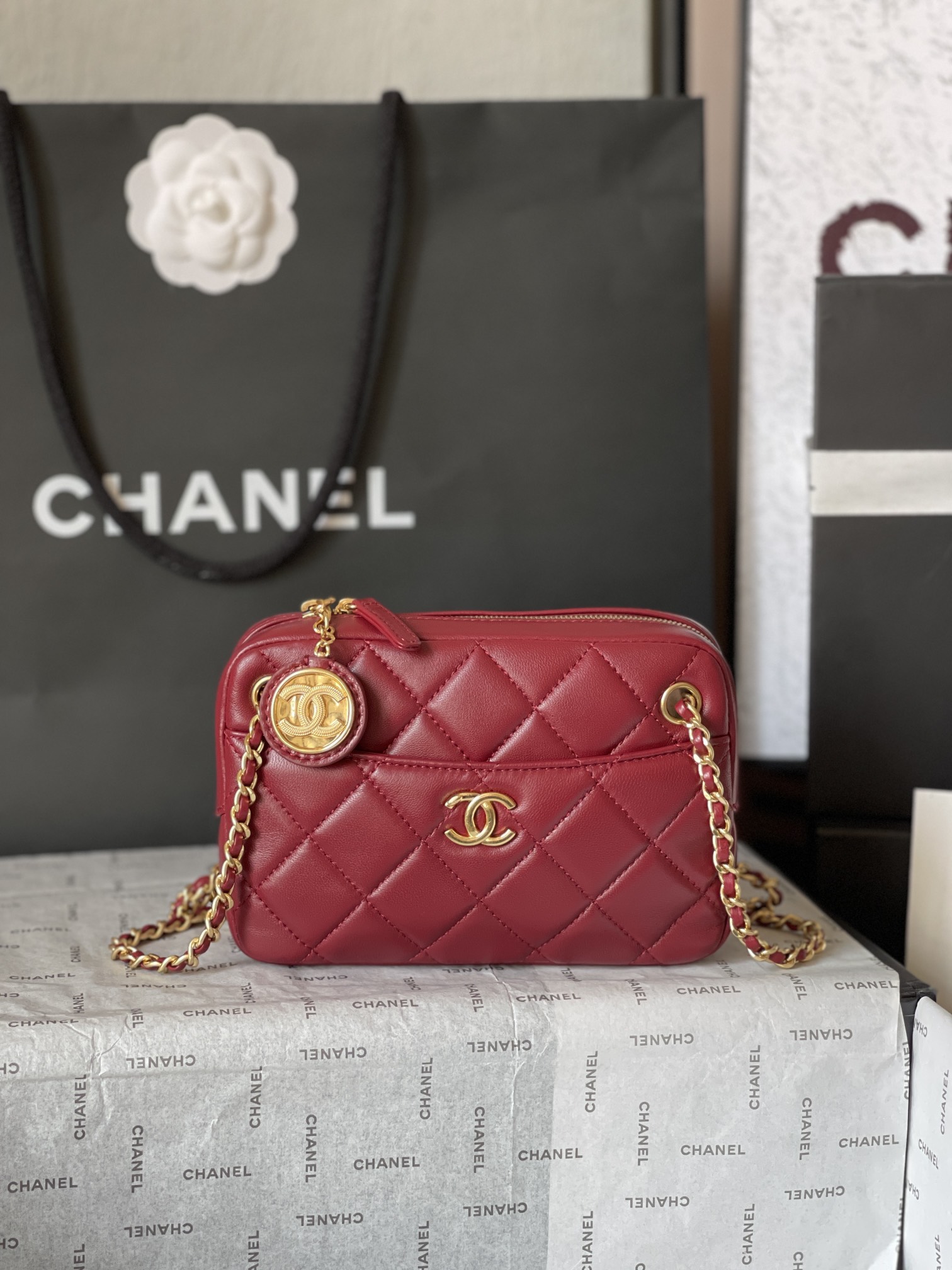 The Chanel 24K Camera Bag