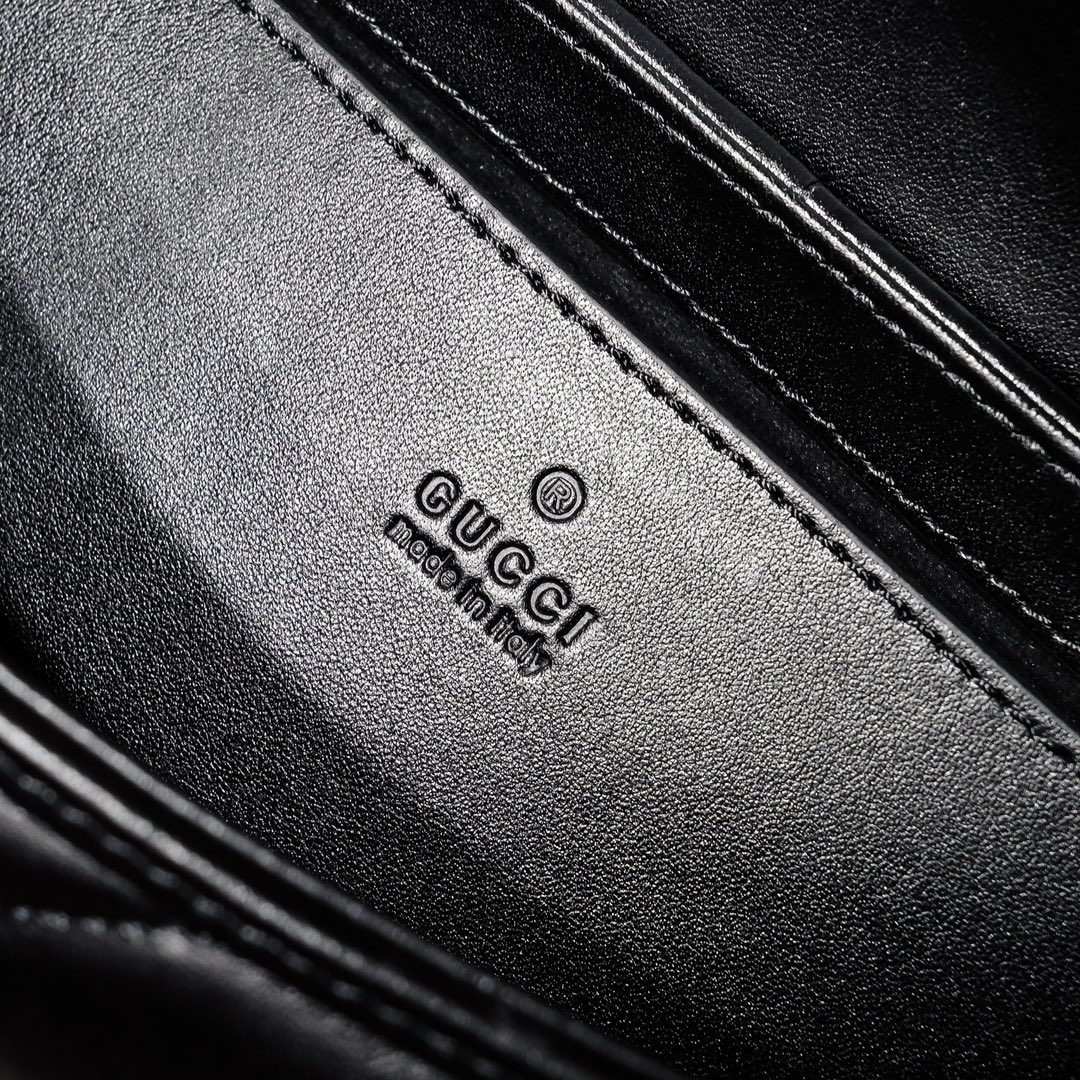 GG MARMONT SHOULDER BAG-Black-446744