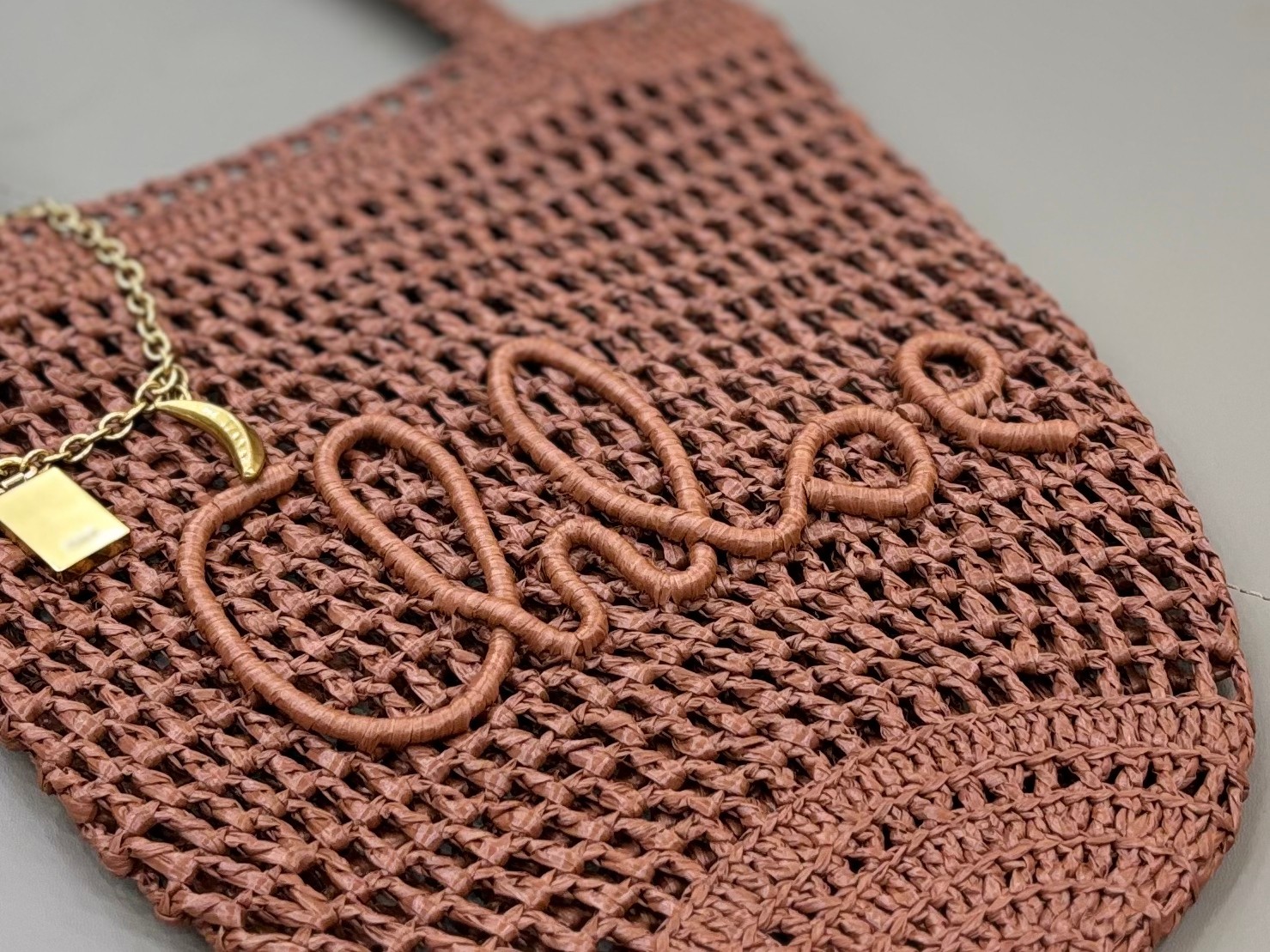 Chloé crochet-detail tote bag