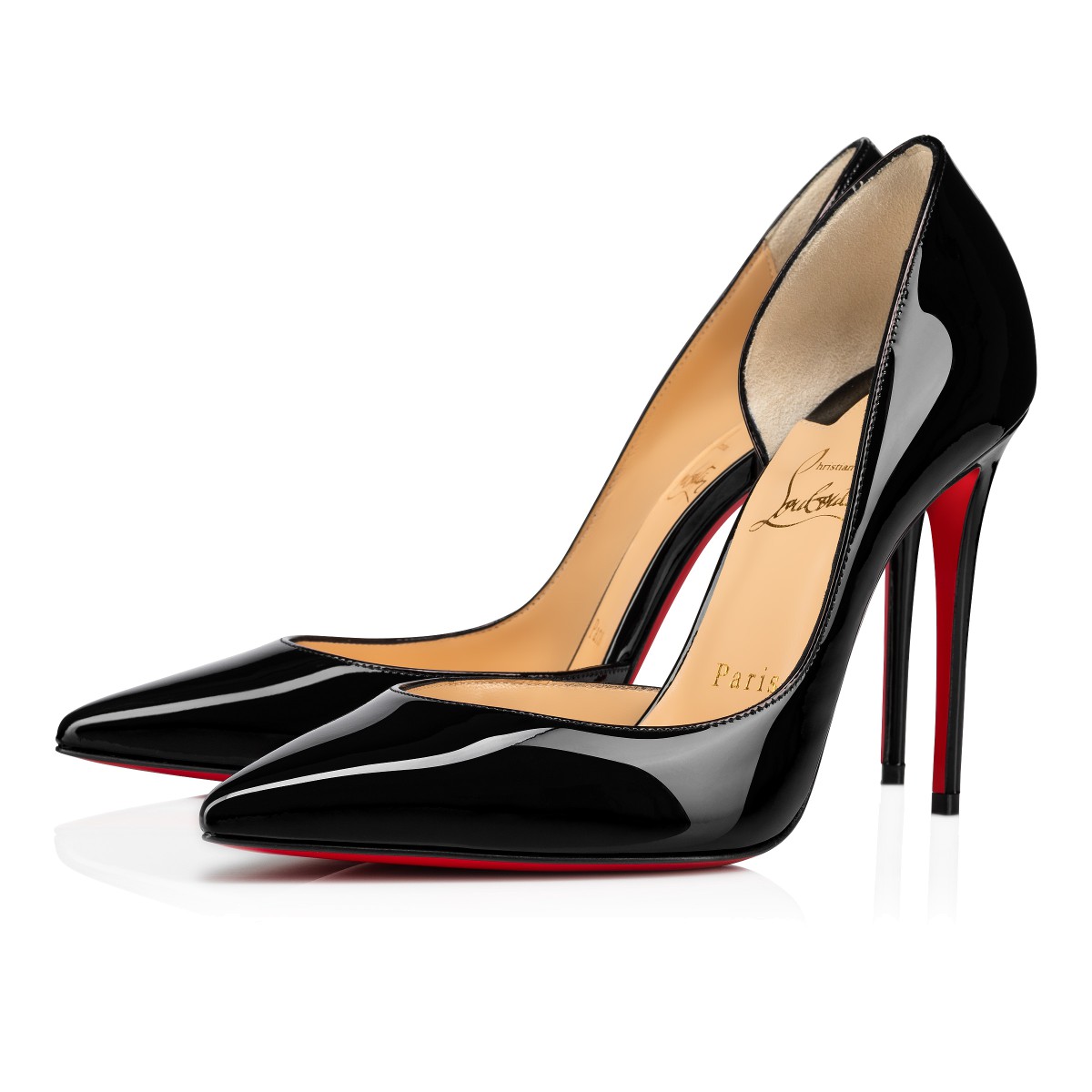 CHRISTIAN LOUBOUTIN Iriza patent-leather pumps