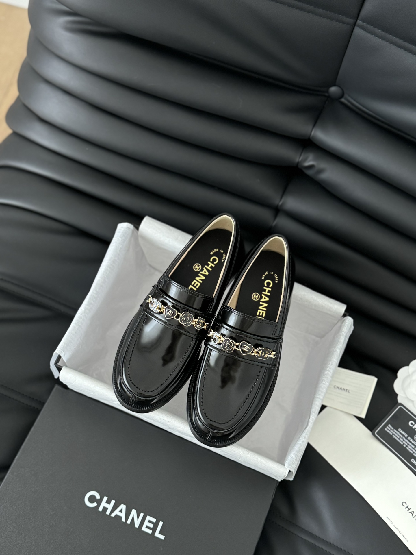 Chanel 24A latest handmade loafers