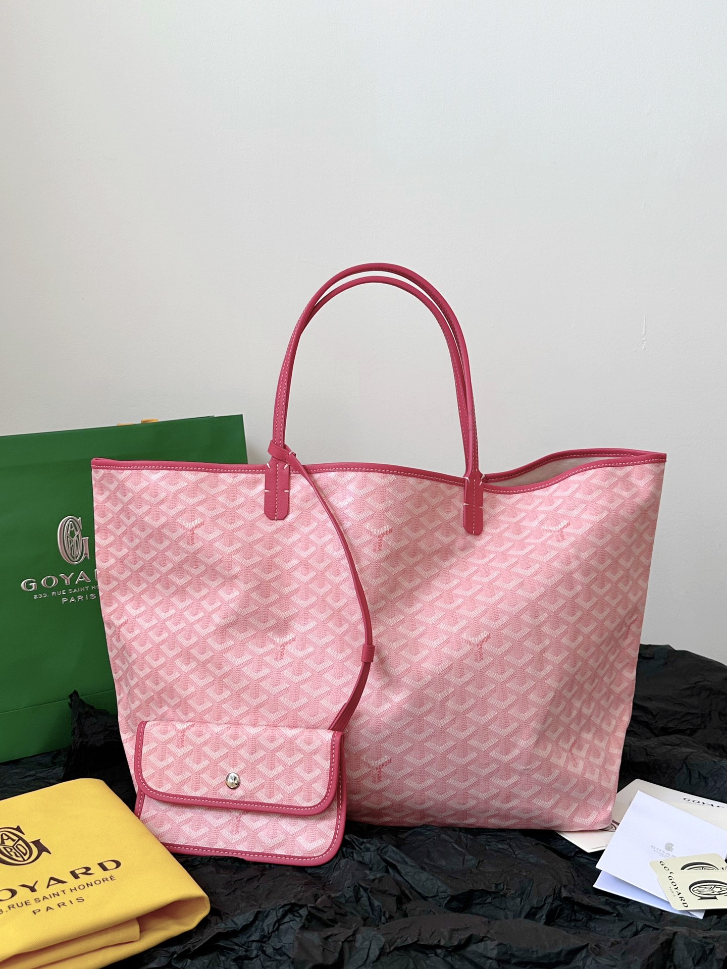 Goyard Pre-Loved Tote in All Pink