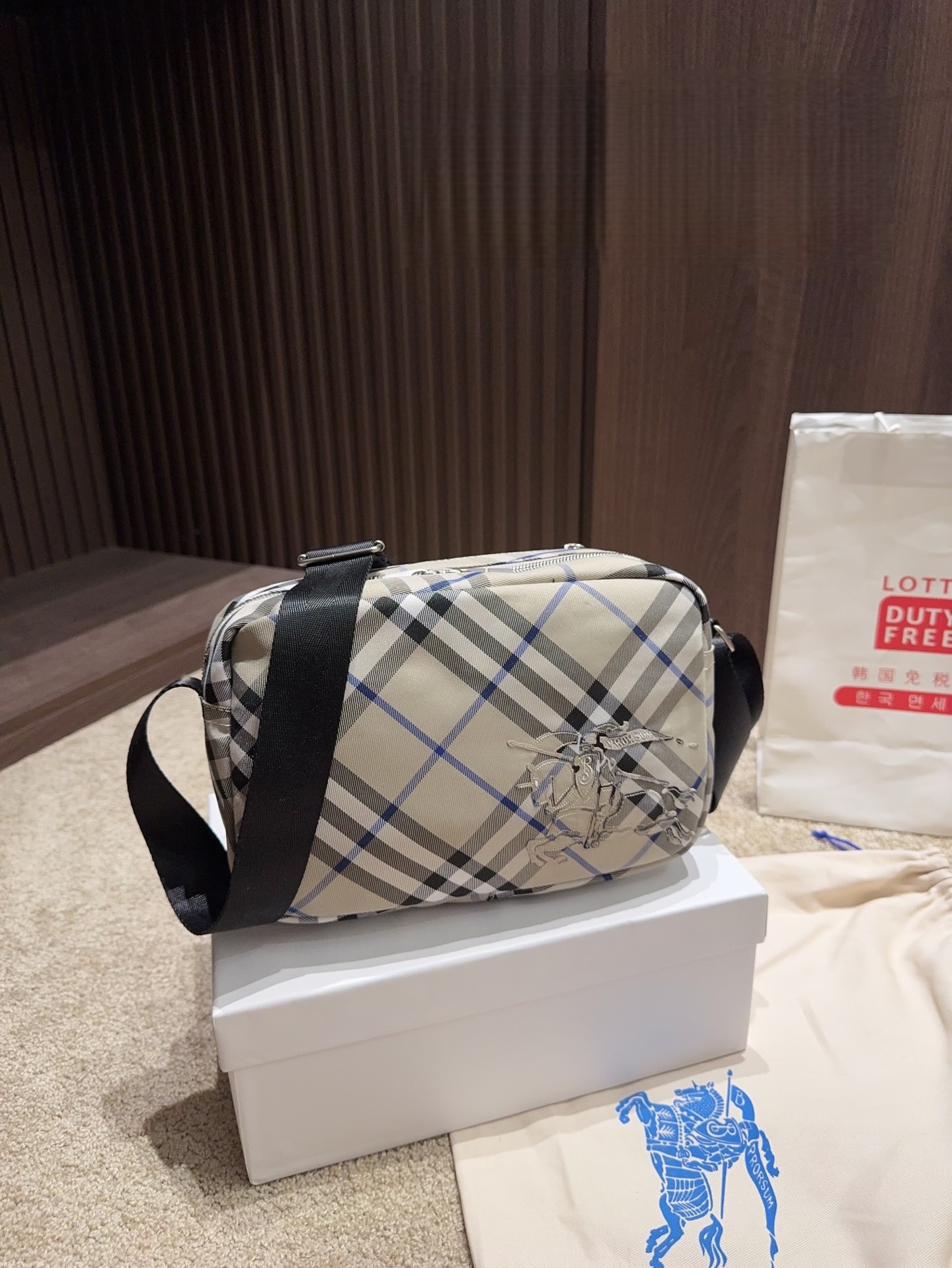 Burberry Check Crossbody Bag​