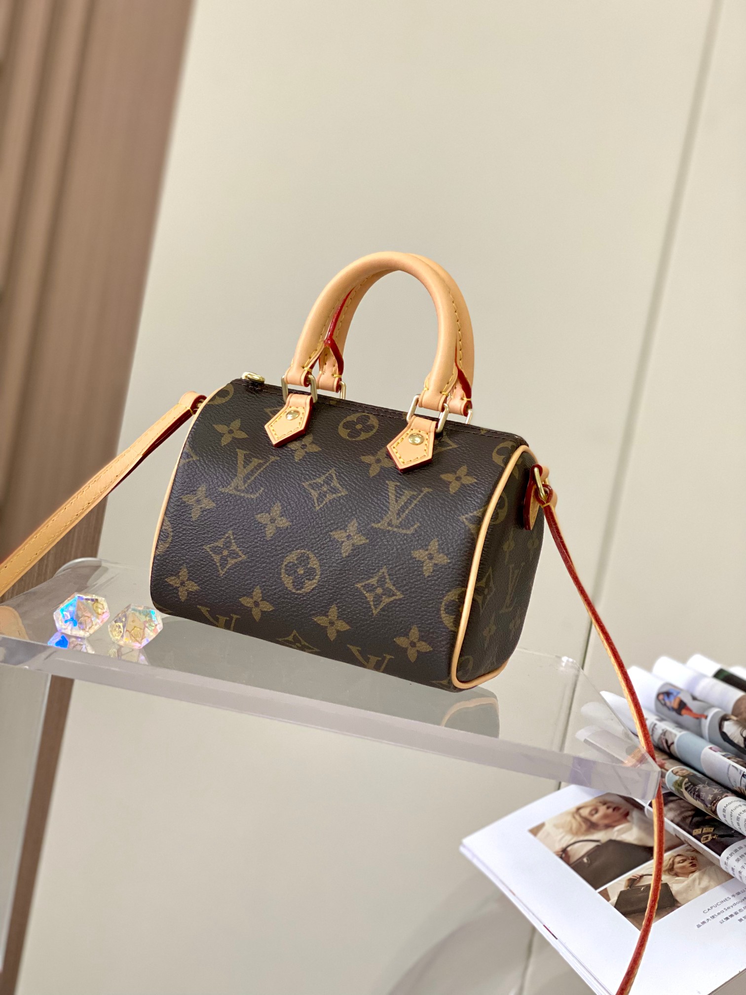 Louis Vuitton Nano Speedy M61252