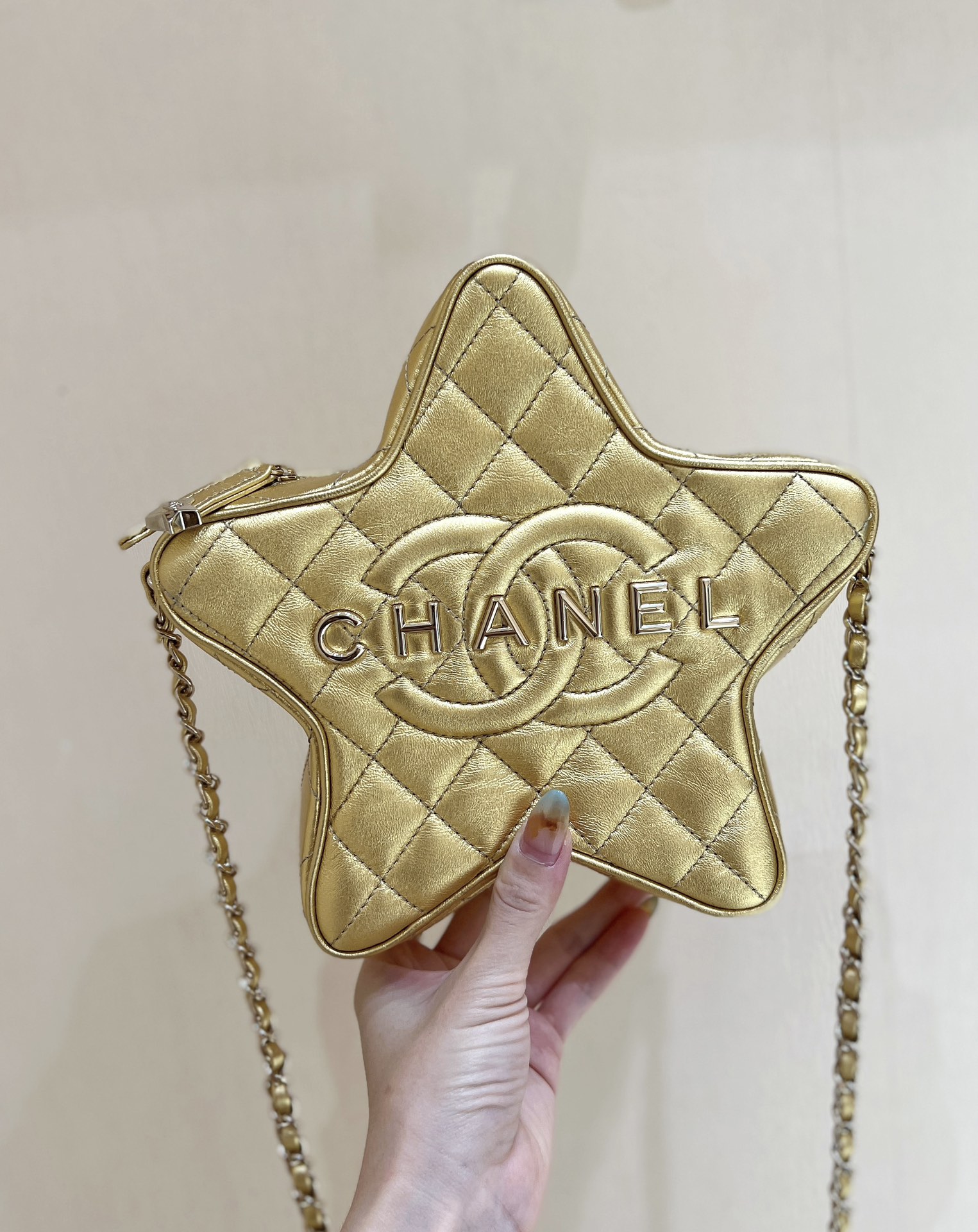 Chanel star chain bag