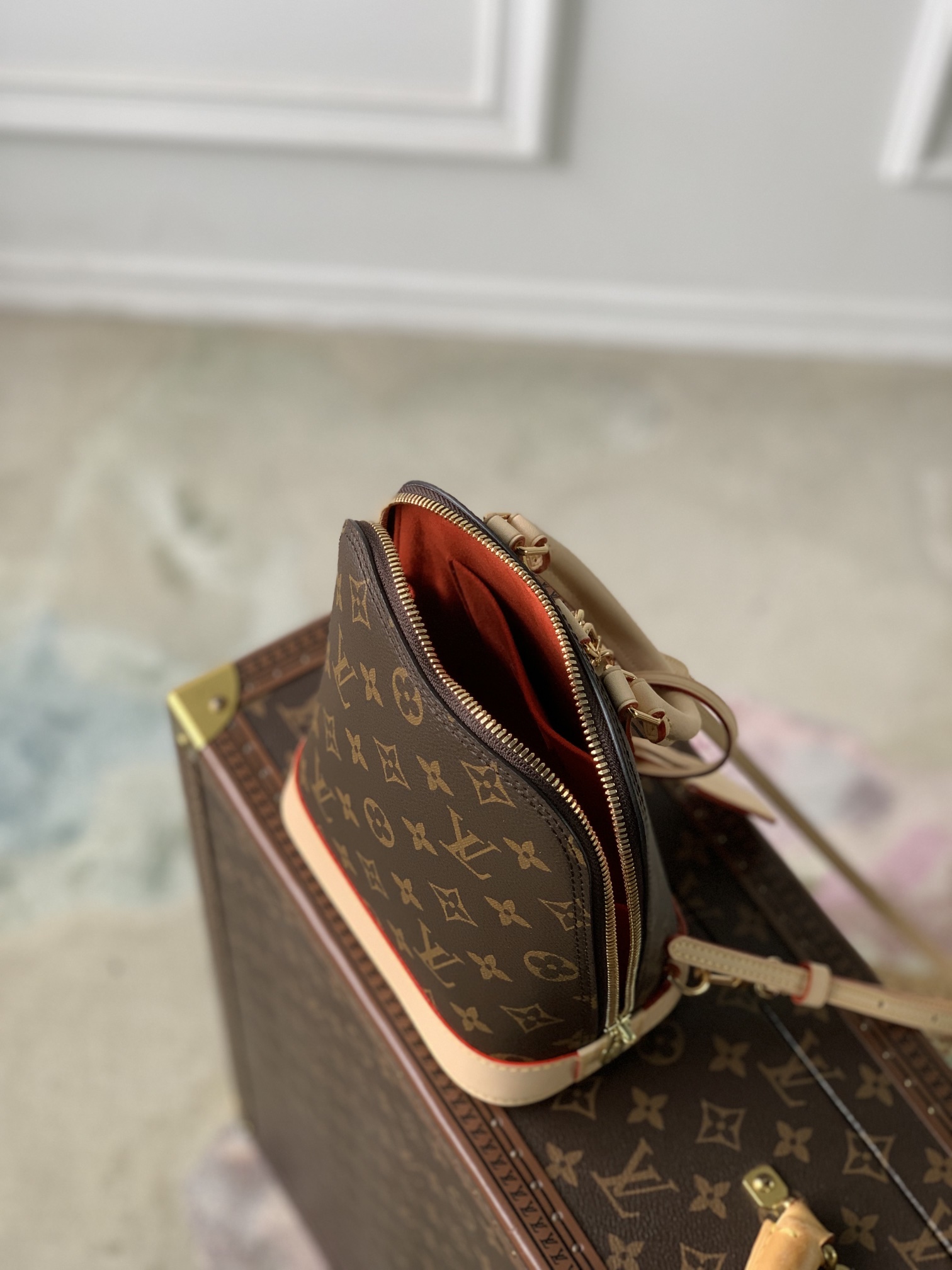Louis Vuitton M47132 Alma Backpack Monogram