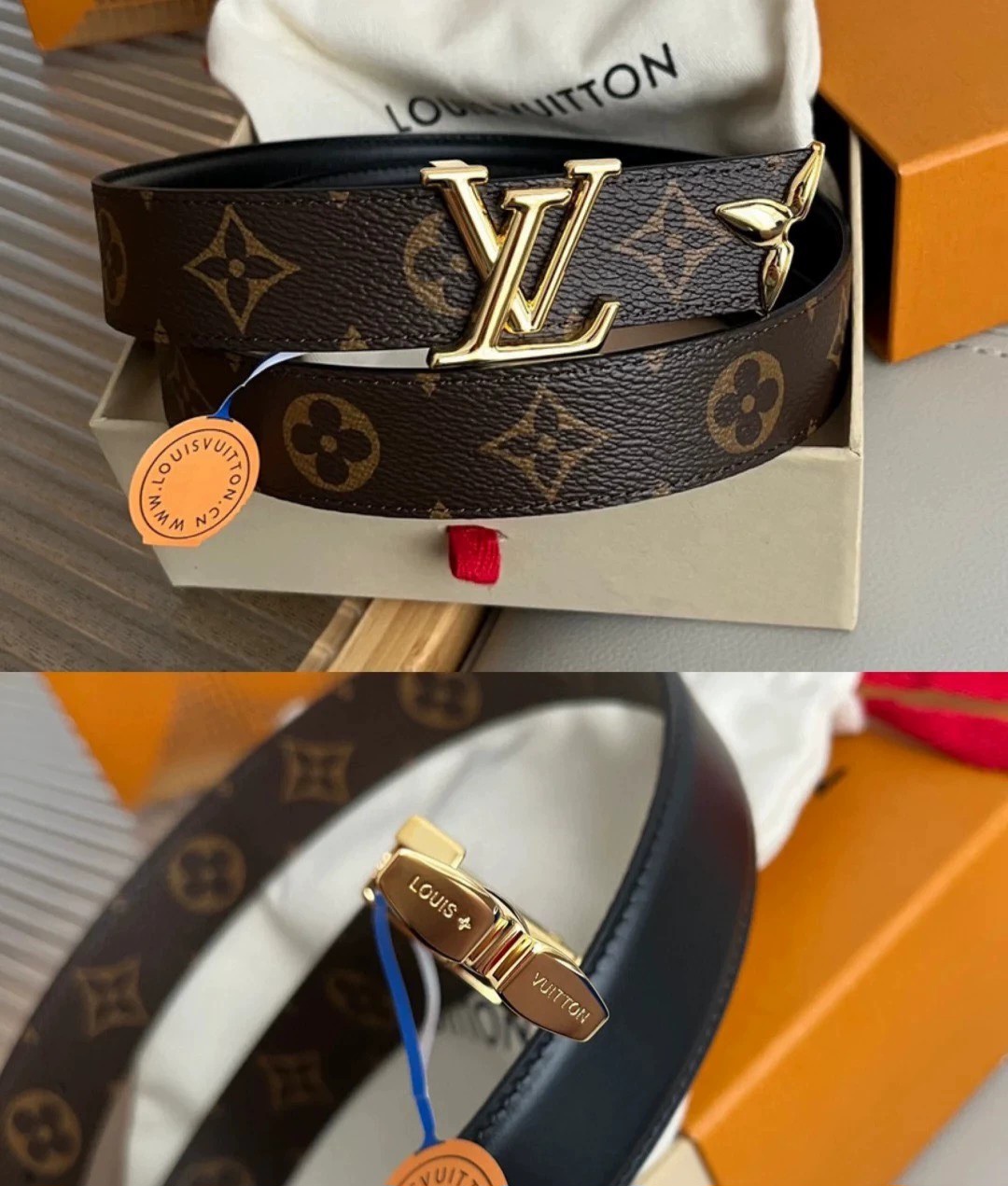 Louis Vuitton Women’s Reversible Belt