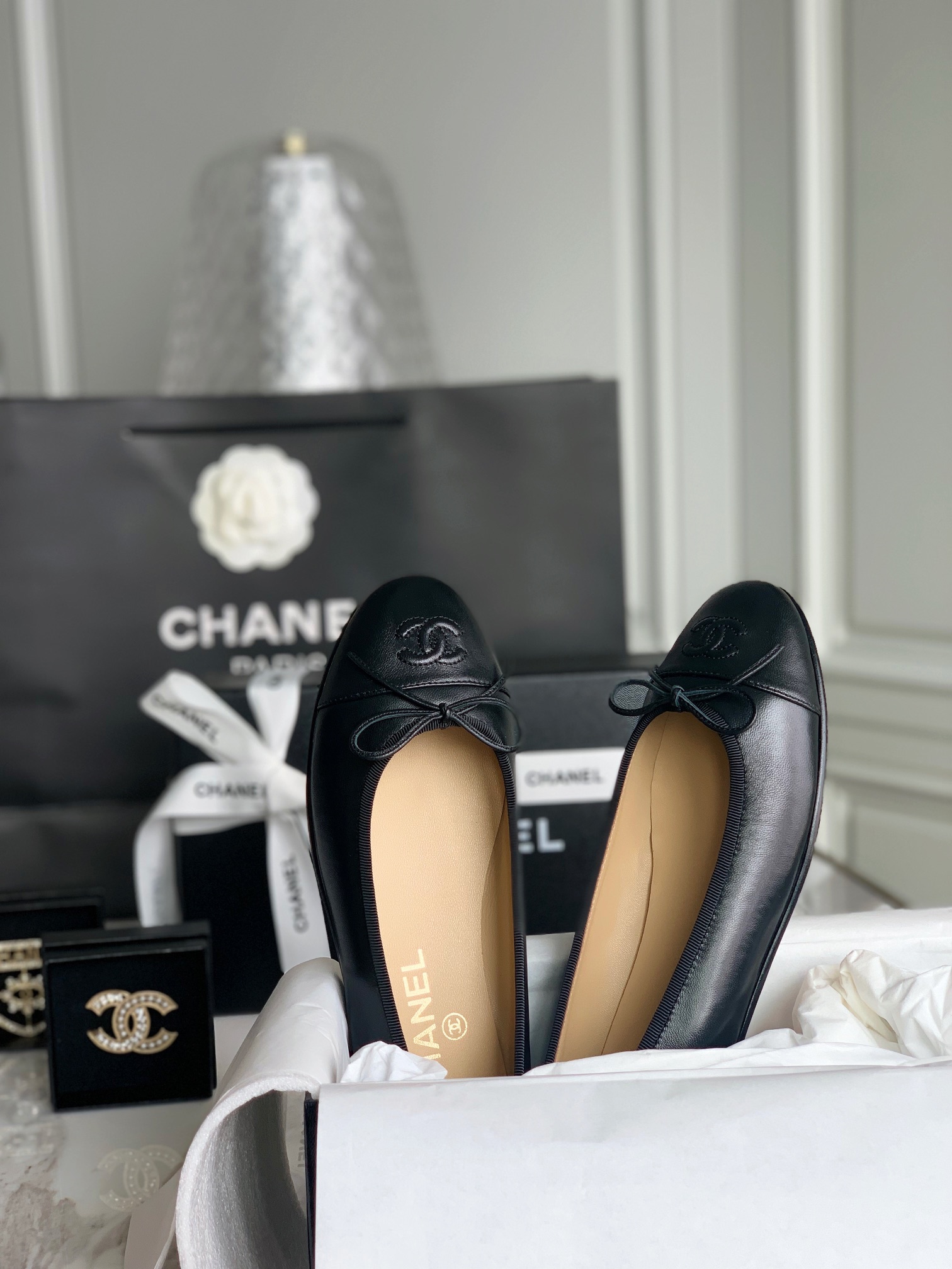 chanel flats-Classic-3 colors