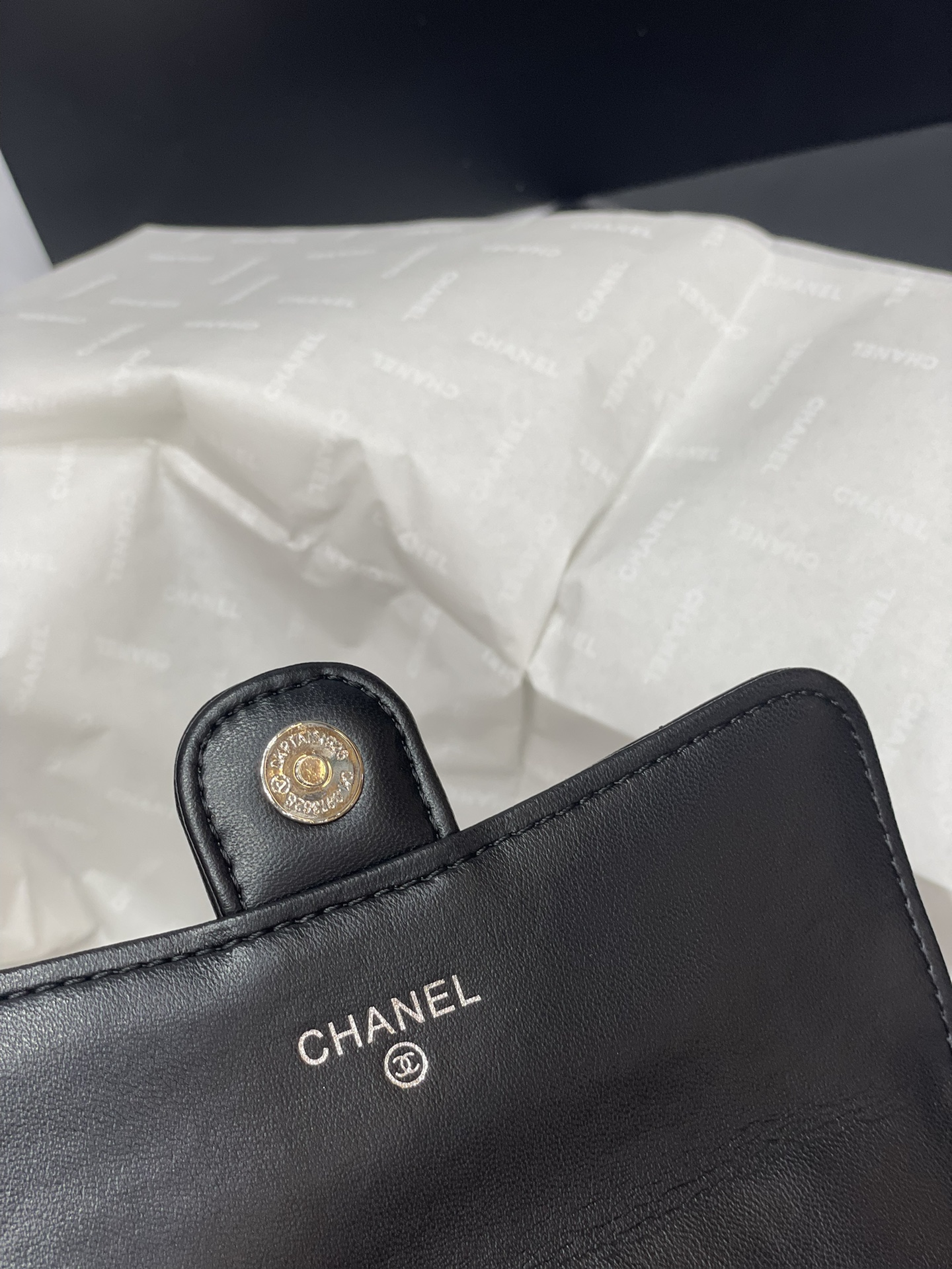 Chanel's new mini woc Purse-black
