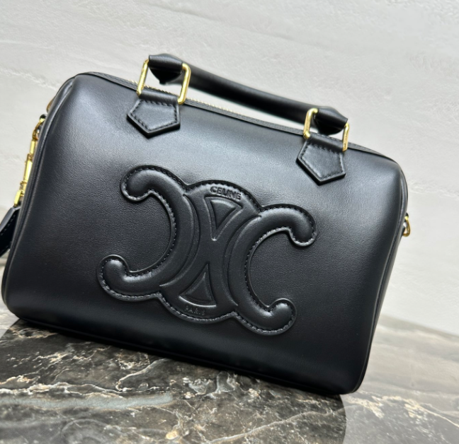 CELINE SMALL BOSTON IN Smooth Calfskin