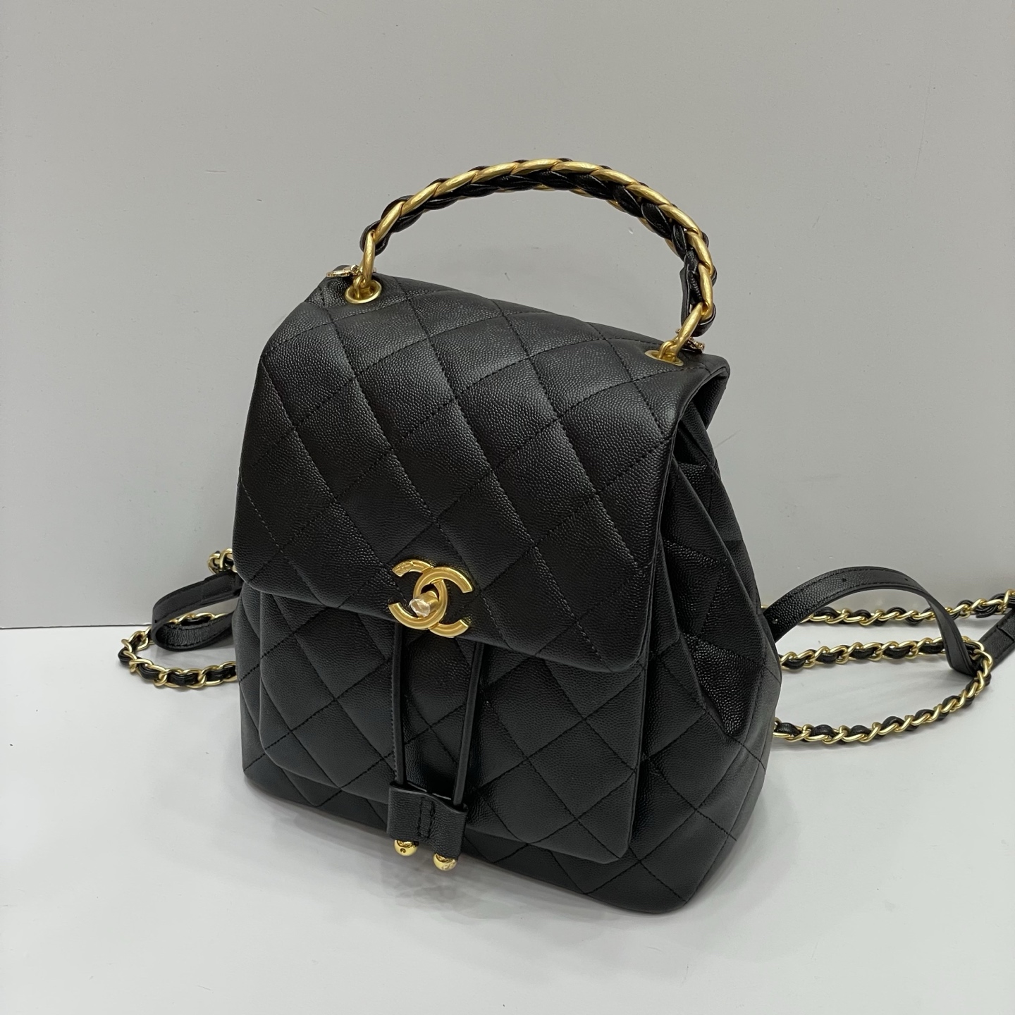 Chanel- chain backpack