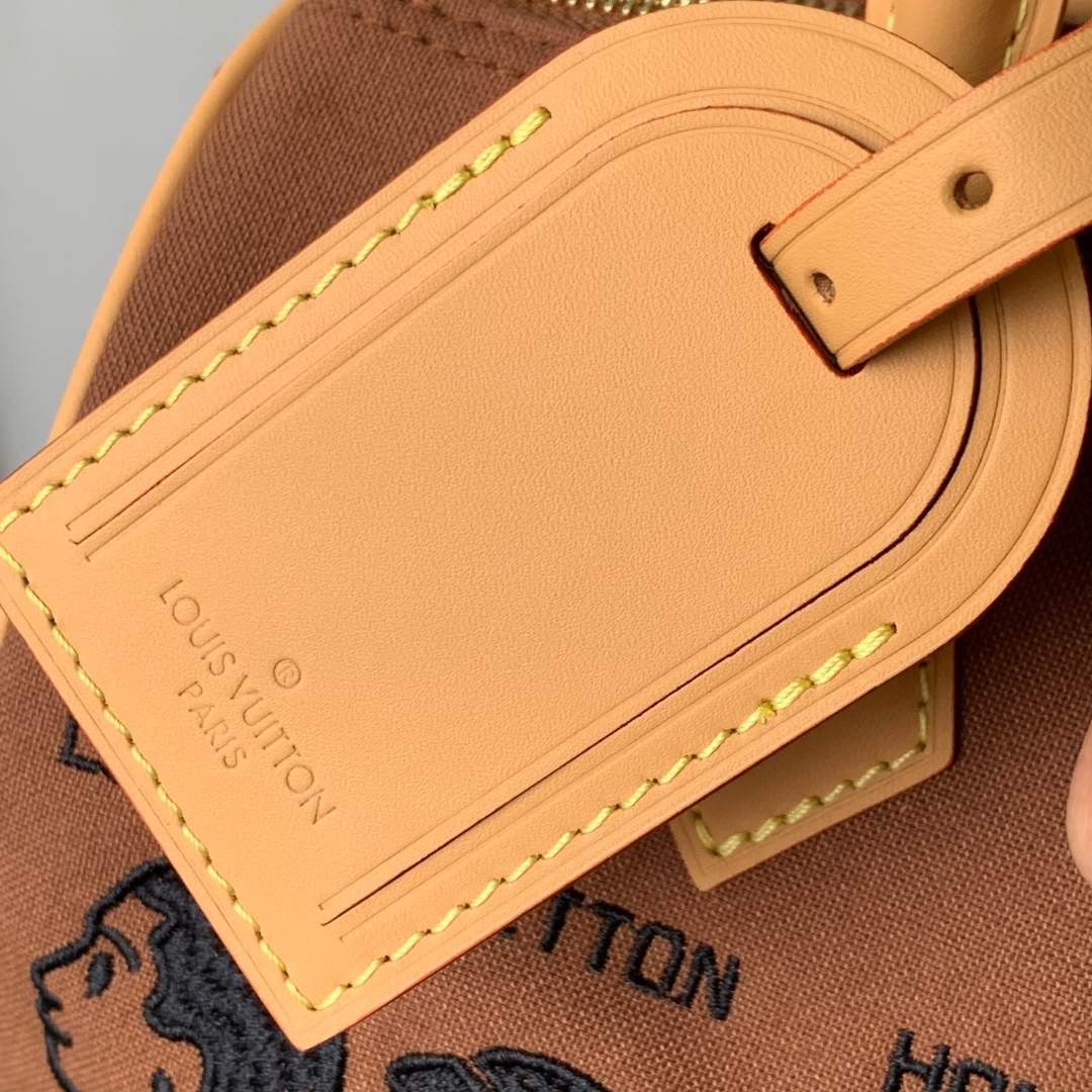 Louis Vuitton Pharrell x Nigo Speedy Bag 25 Brown