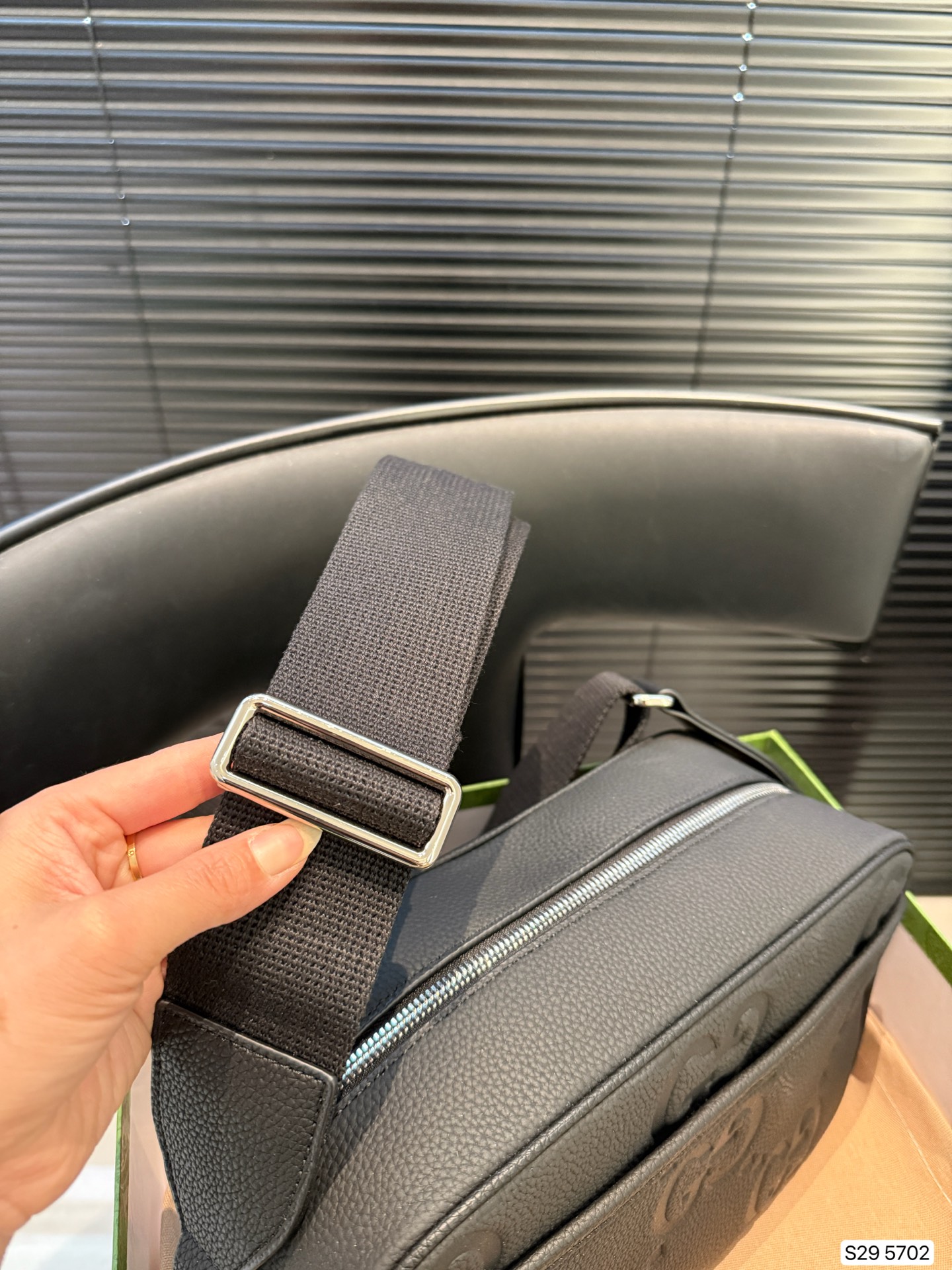 Gucci mini Jumbo GG messenger bag