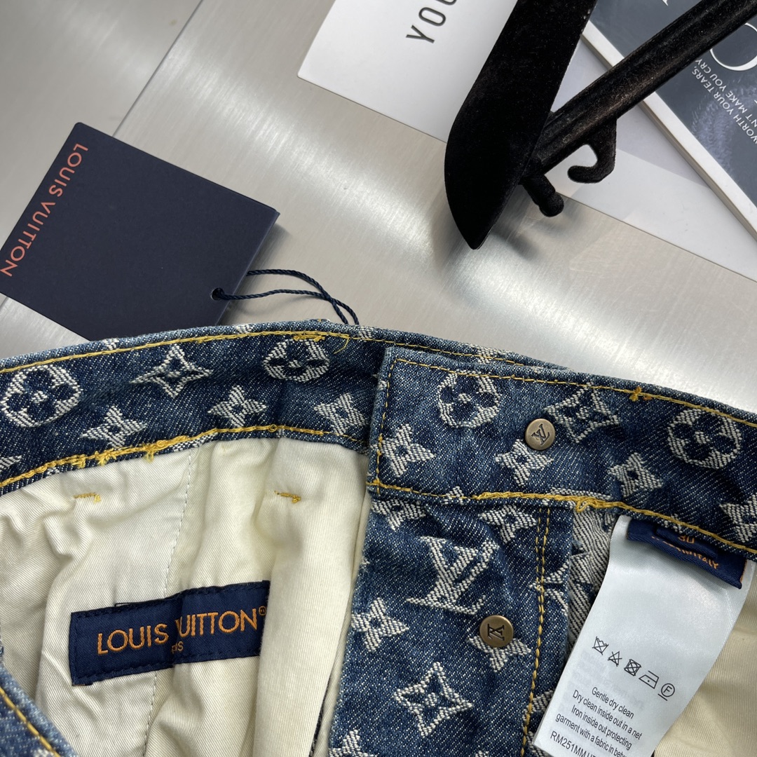 LV denim jeans