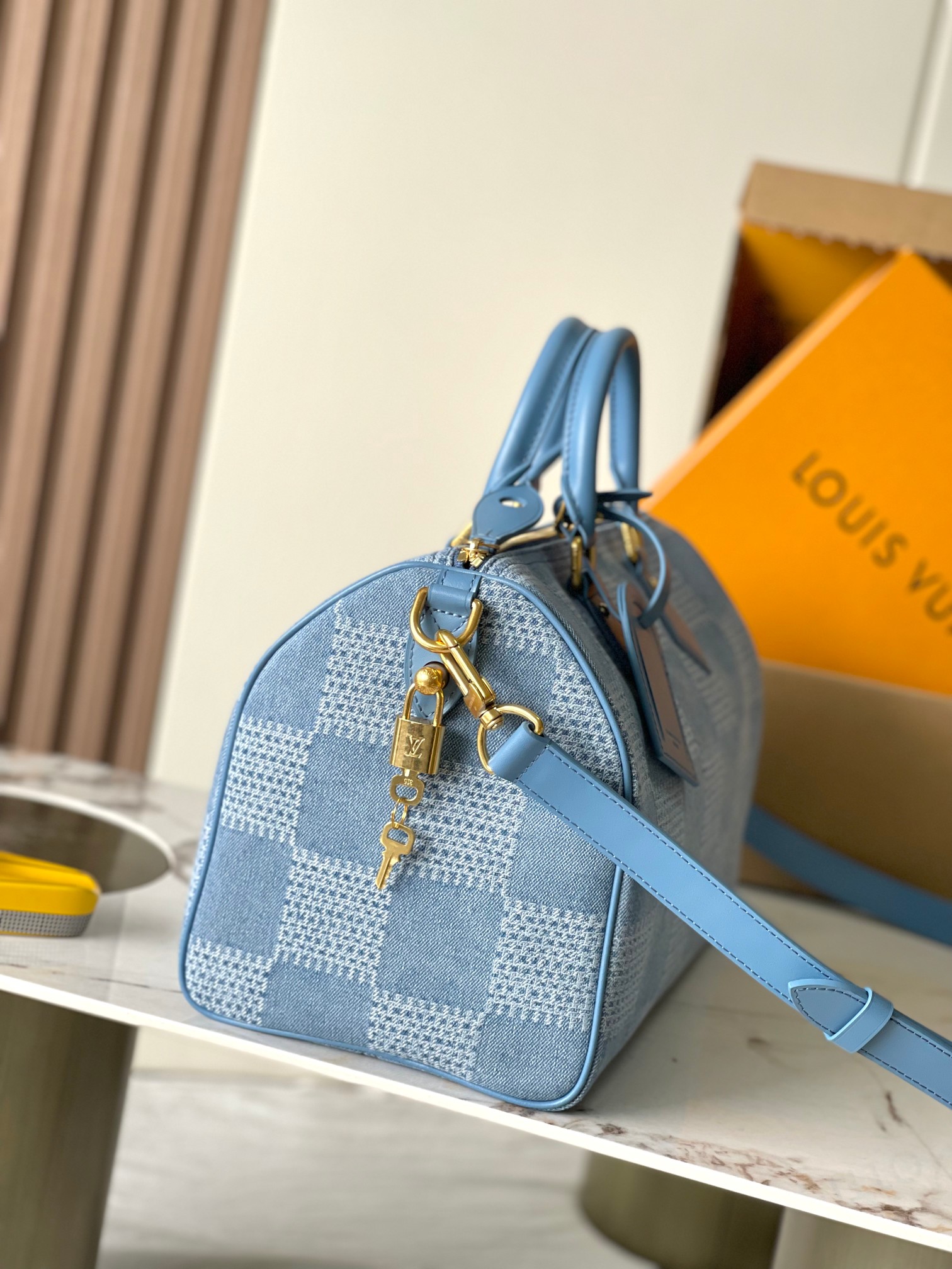 LV Speedy 30 Bandoulière Damier