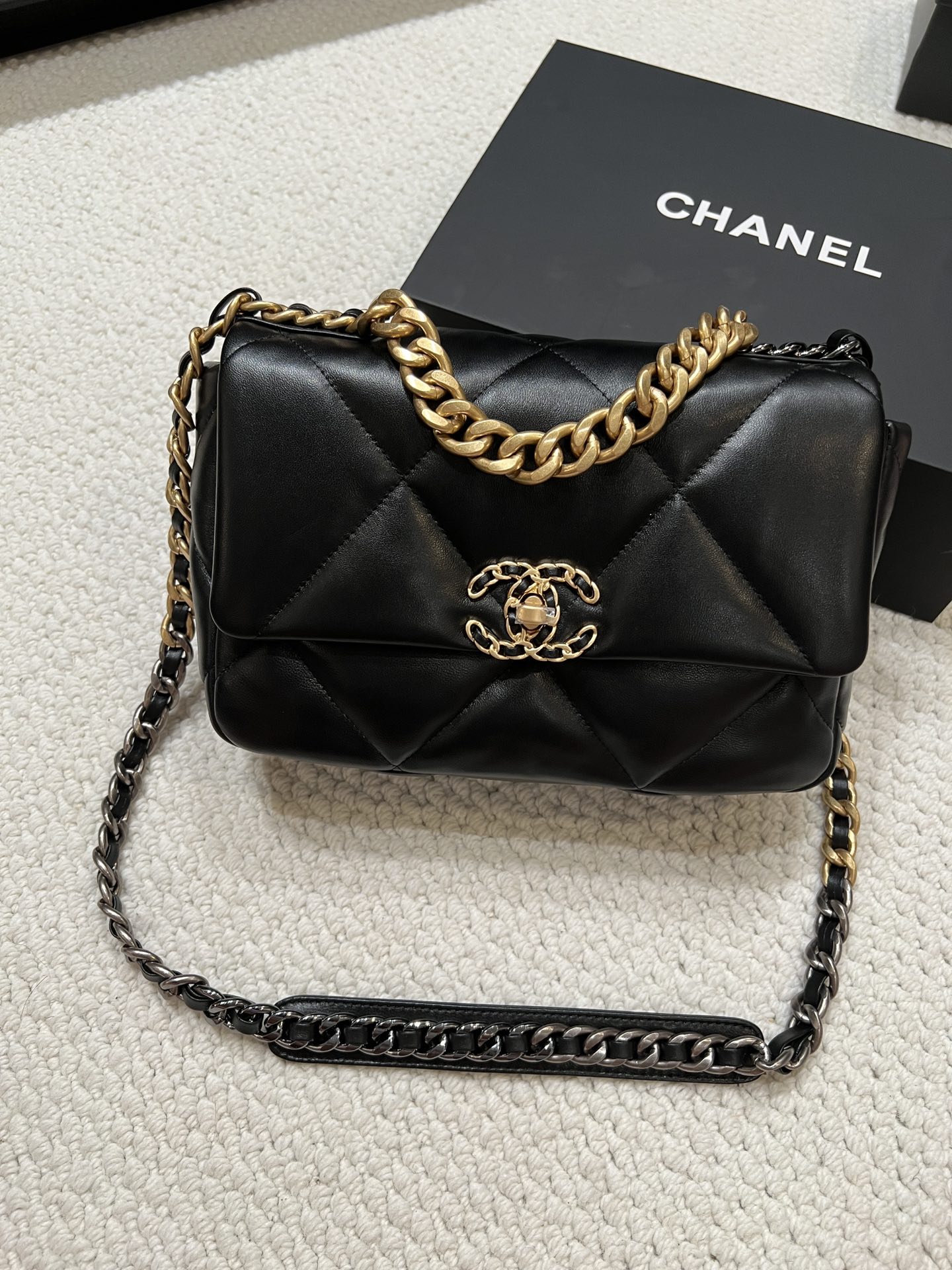 High quality sheepskin bag