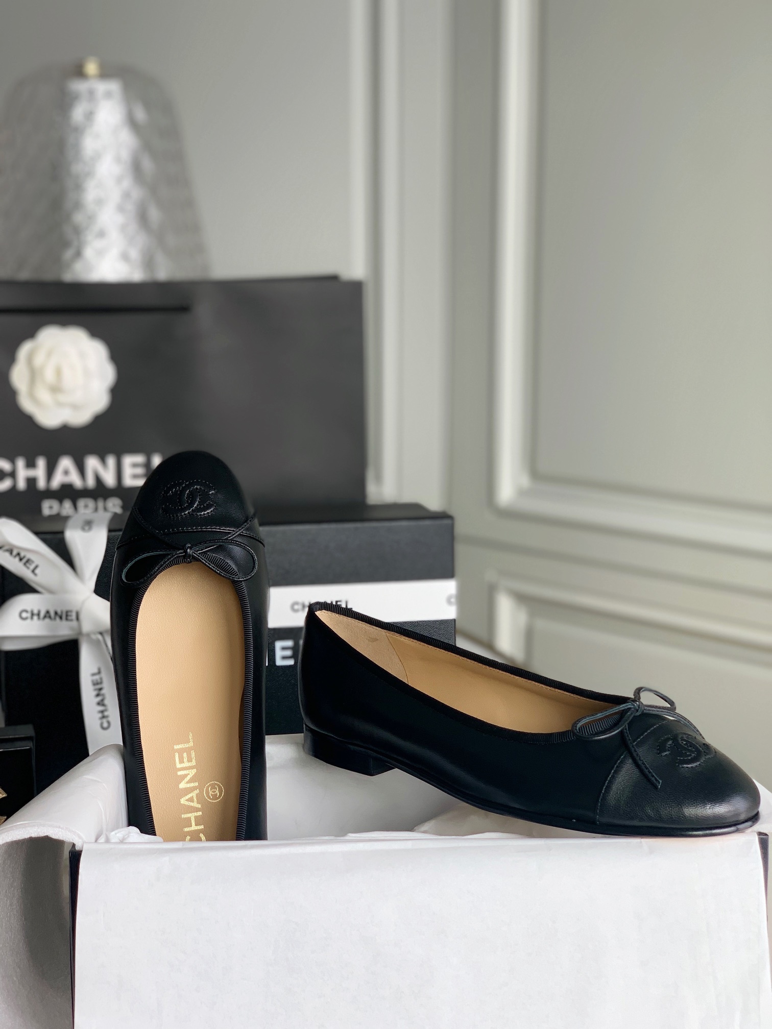 chanel flats-Classic-3 colors