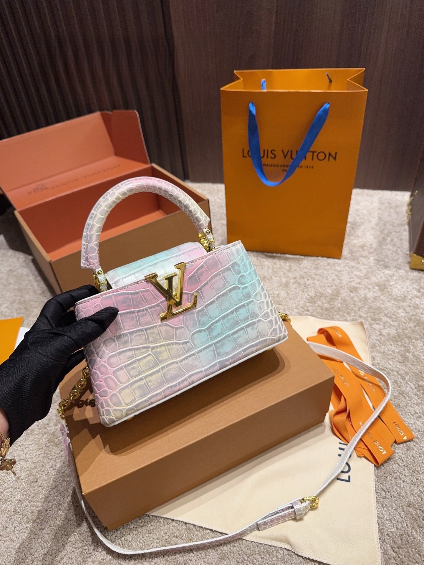 Louis Vuitton Capucines Mini Handbag