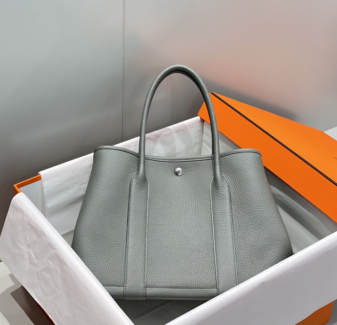 Hermès-Garden Party Cumulonimbus Grey