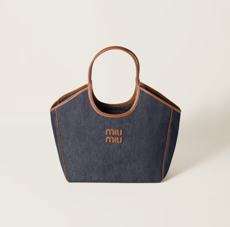 MiuMiu IVY denim bag
