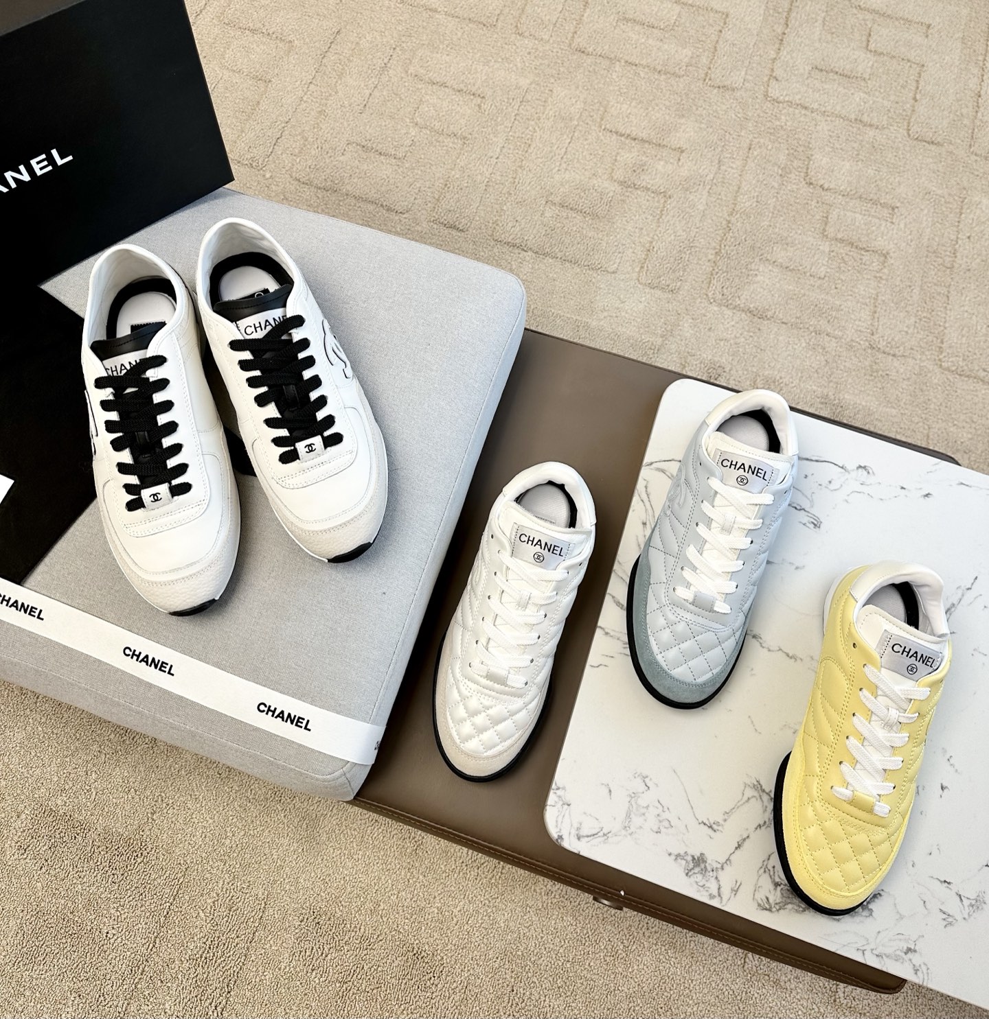 Chanel Tennis Series Sneakers – 2025 Spring/Summer Collection