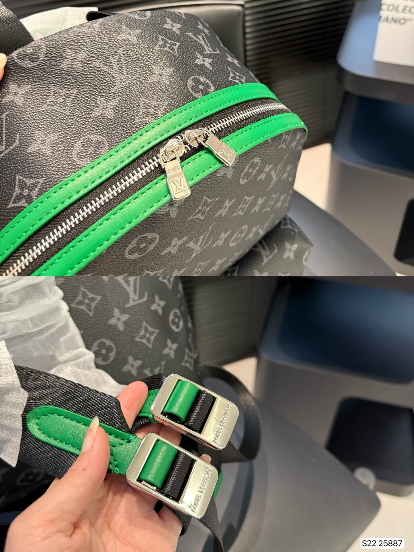 LV M25887 Discovery Backpack PM