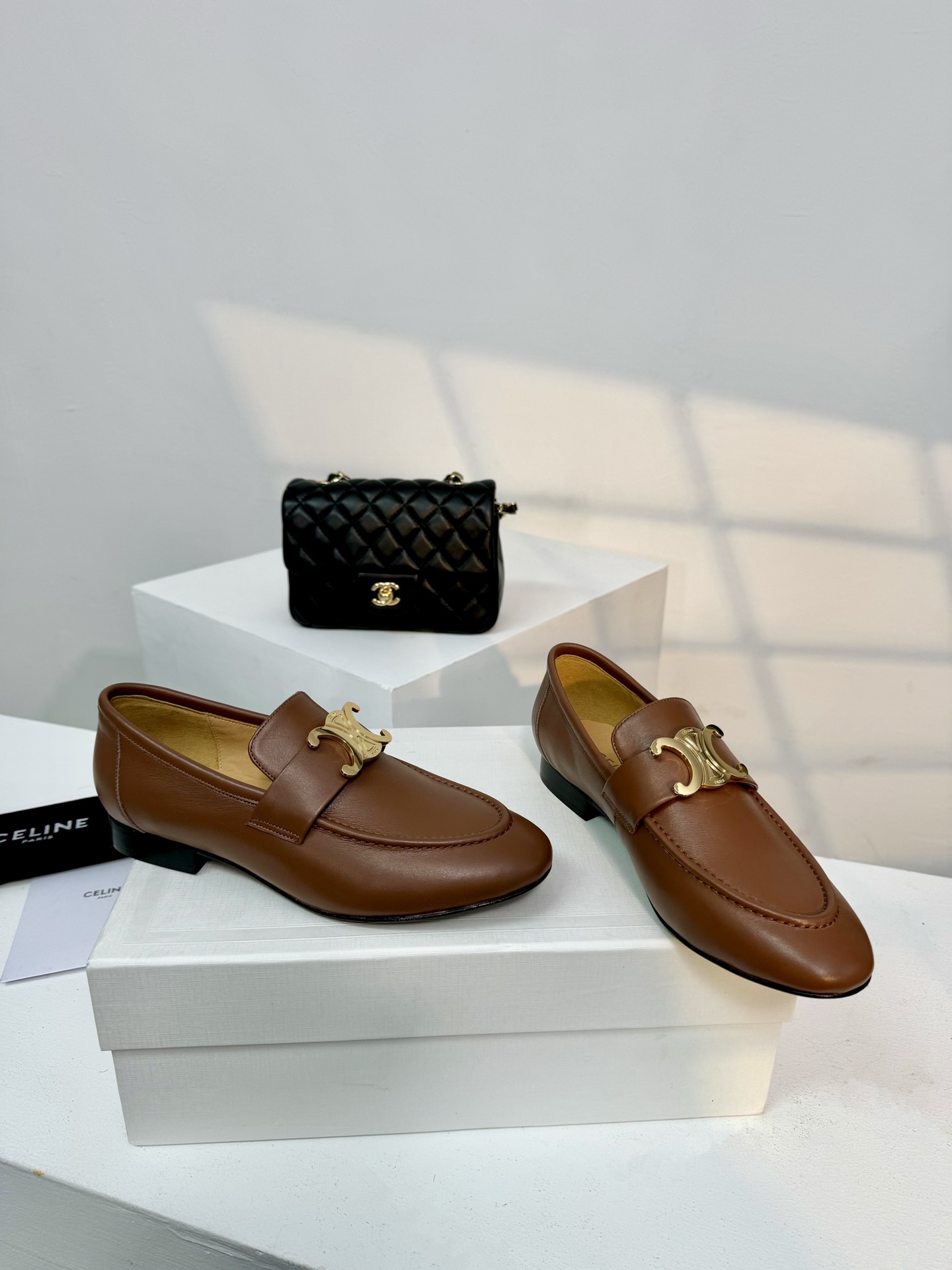 CELINE Loafers-brown