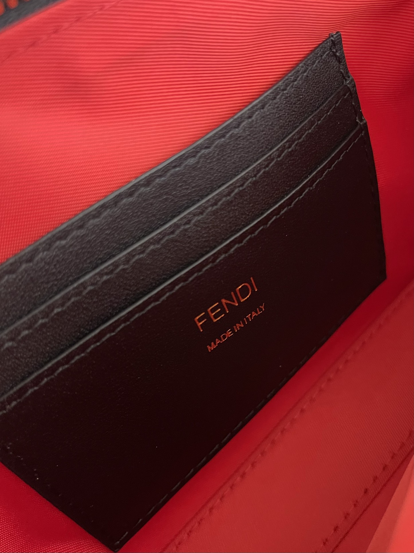 New Baguette Pouch Lunar New Year black leather pouch