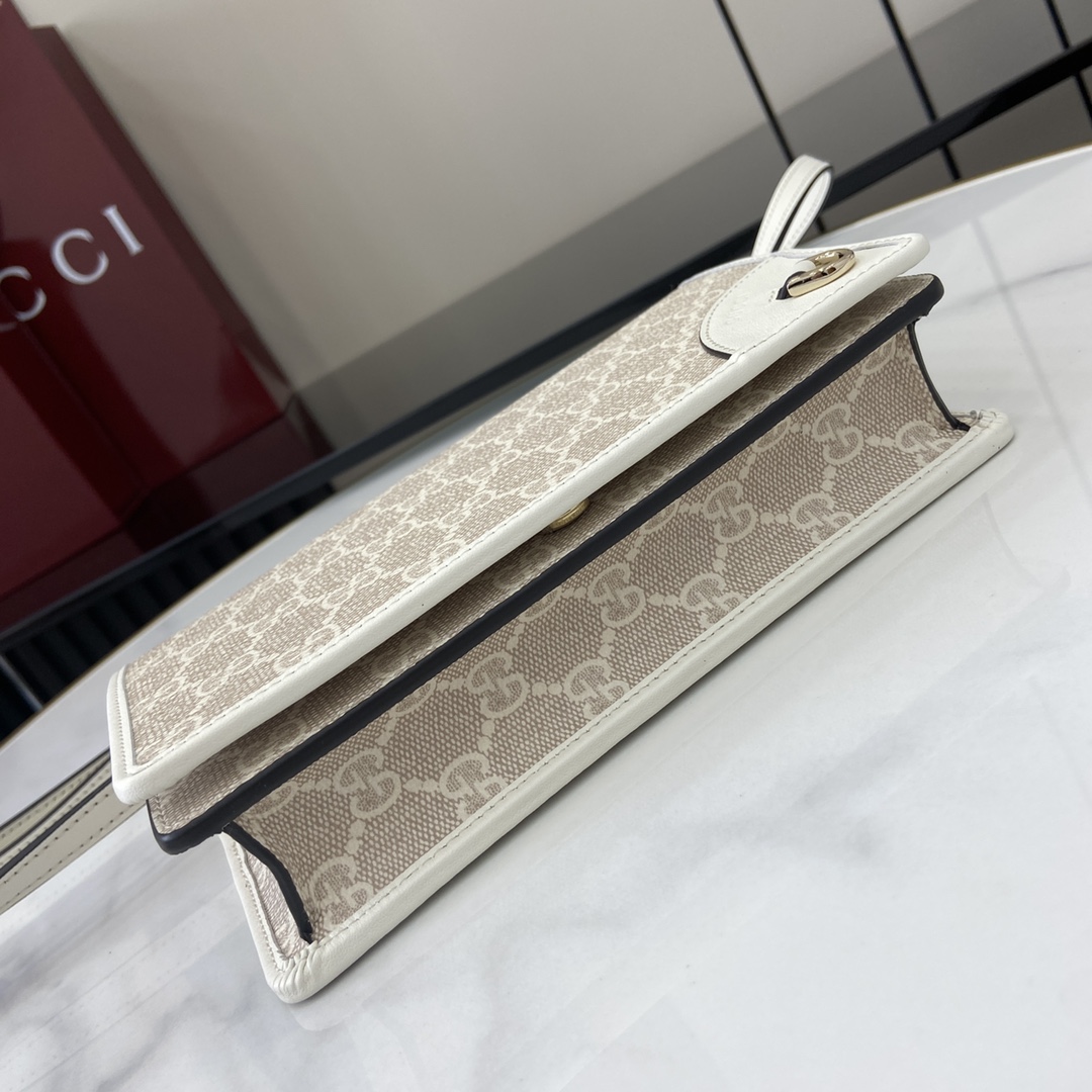 Gucci GG Emblem Shoulder Bag