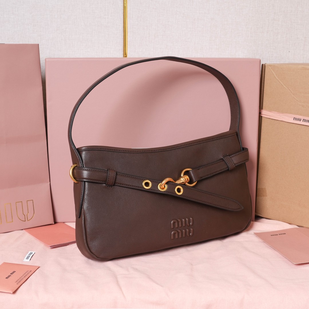 Miu Miu Aventure Underarm Vintage-Inspired Bag