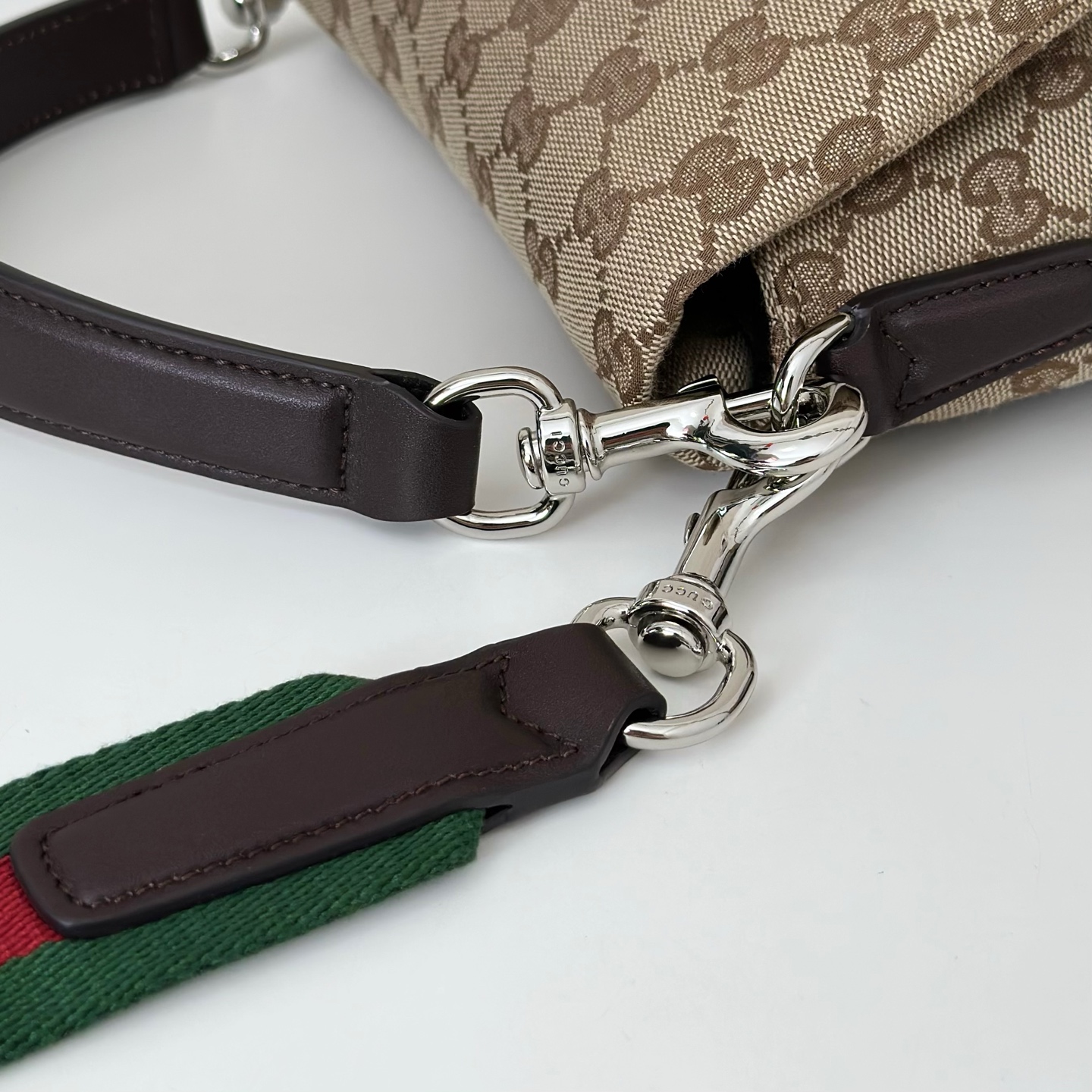 Gucci CANVAS SMALL CROSSBODY BAG