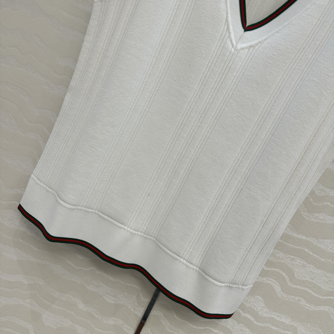 GUCCI Vest top with Web trim
