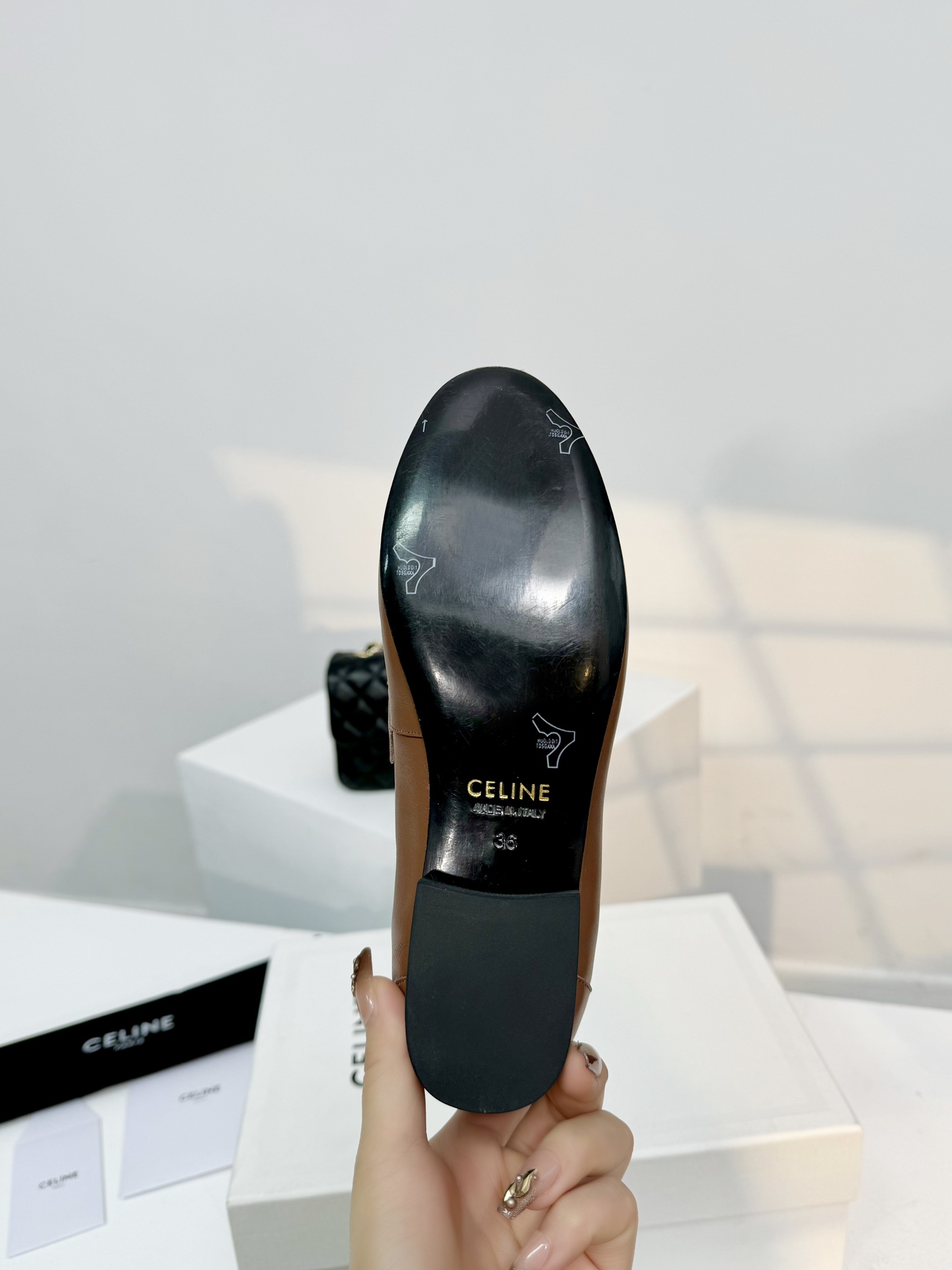 CELINE Loafers-brown