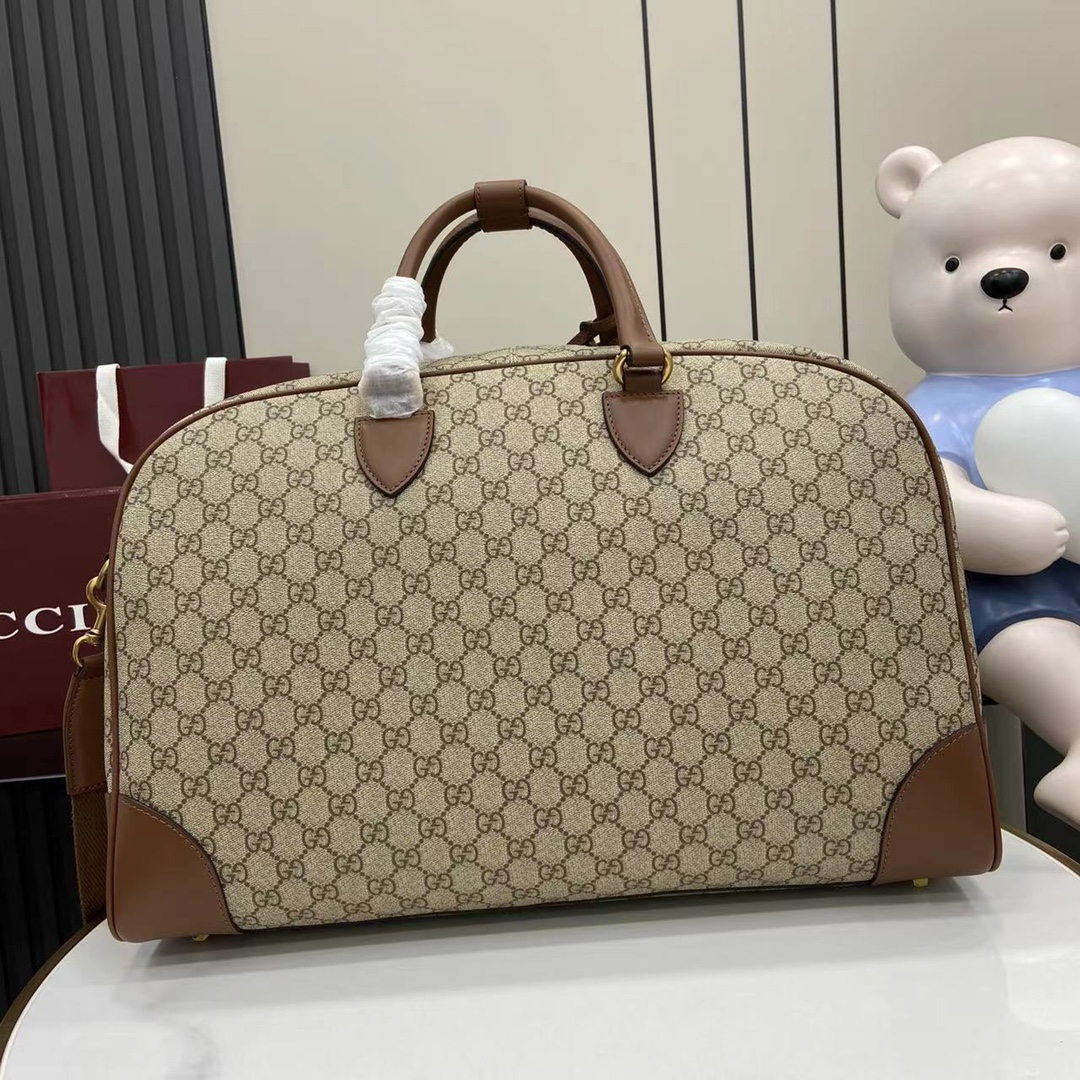 Gucci GG Emblem Travel Duffle Large
