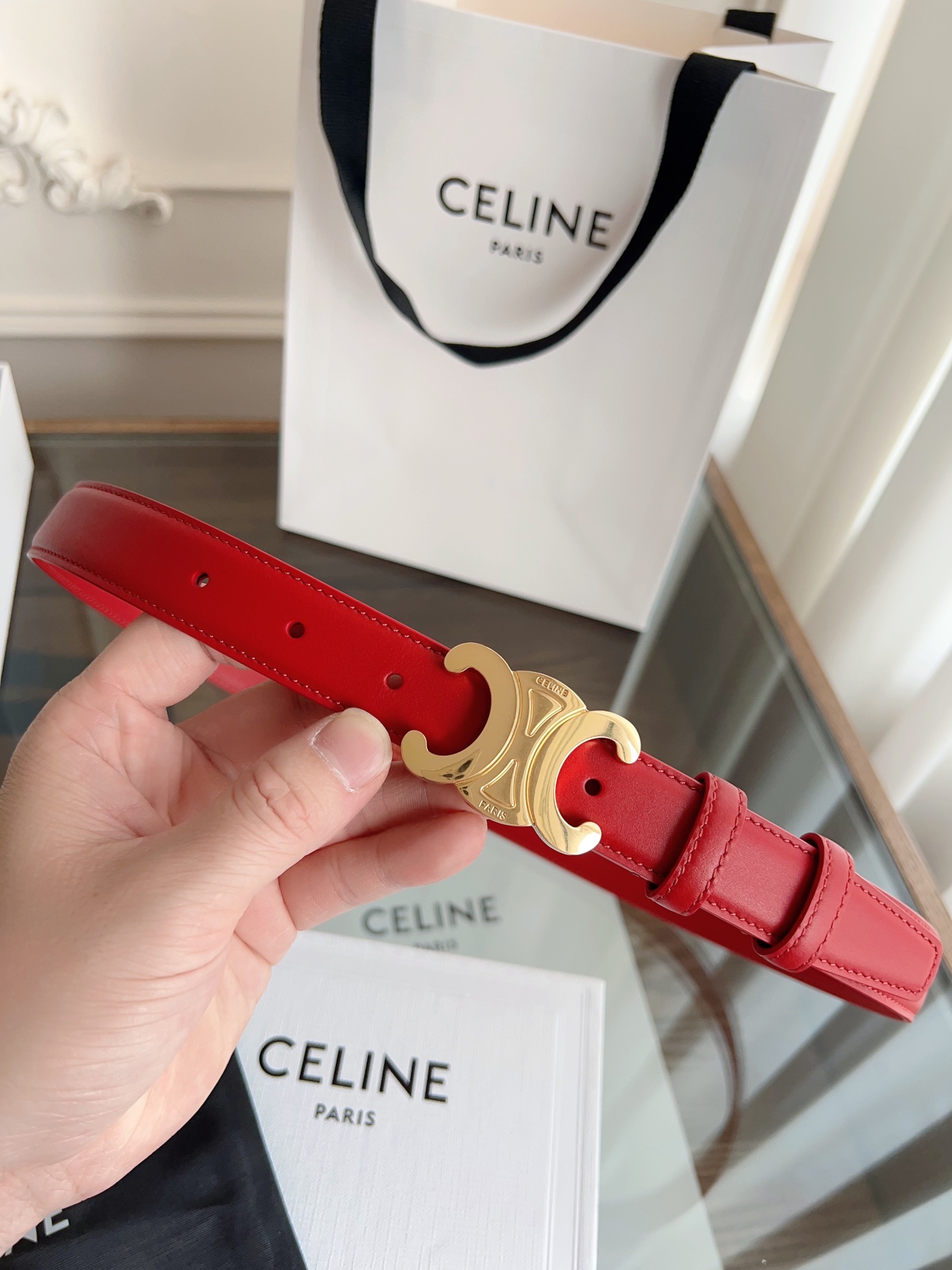 CELINE Women's Belt