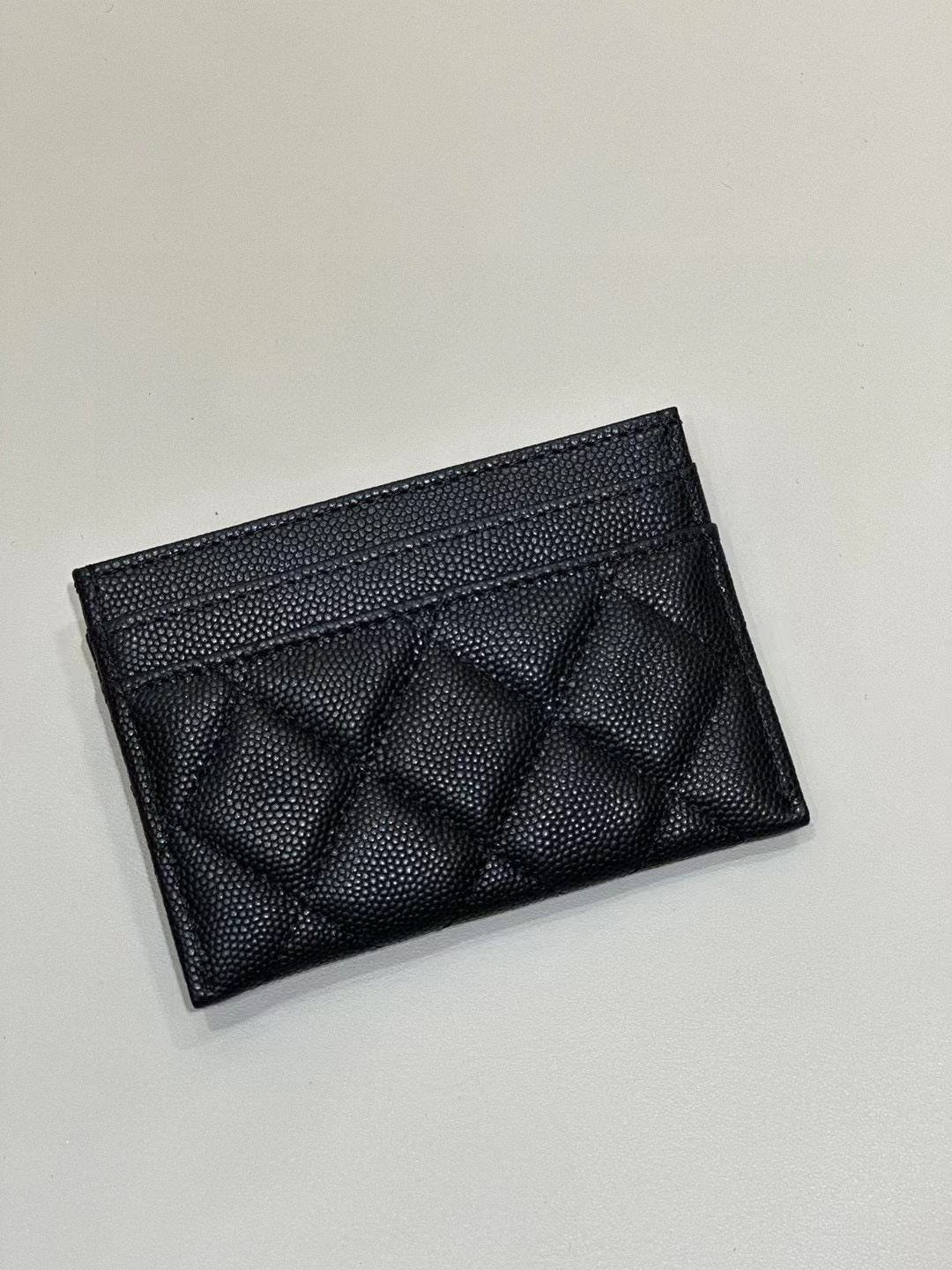 Chanel 23S new ultra-thin card case-black