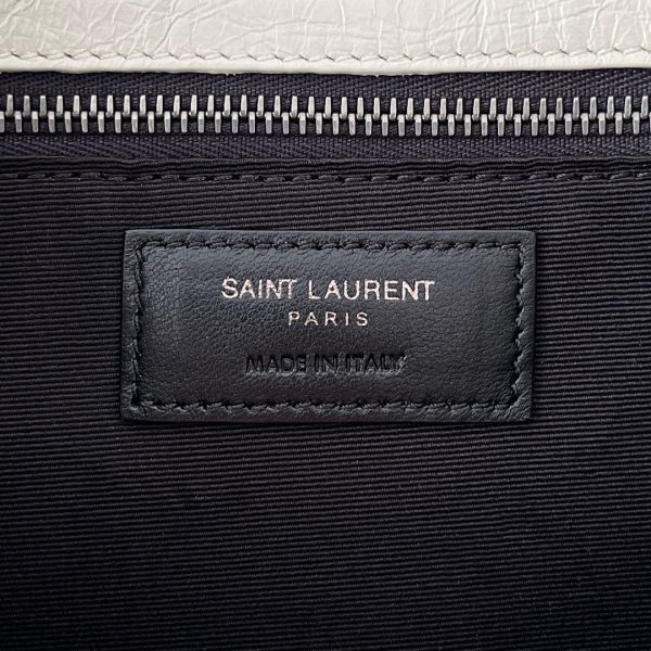 YSL-Niki-28cm-Cream white-633158