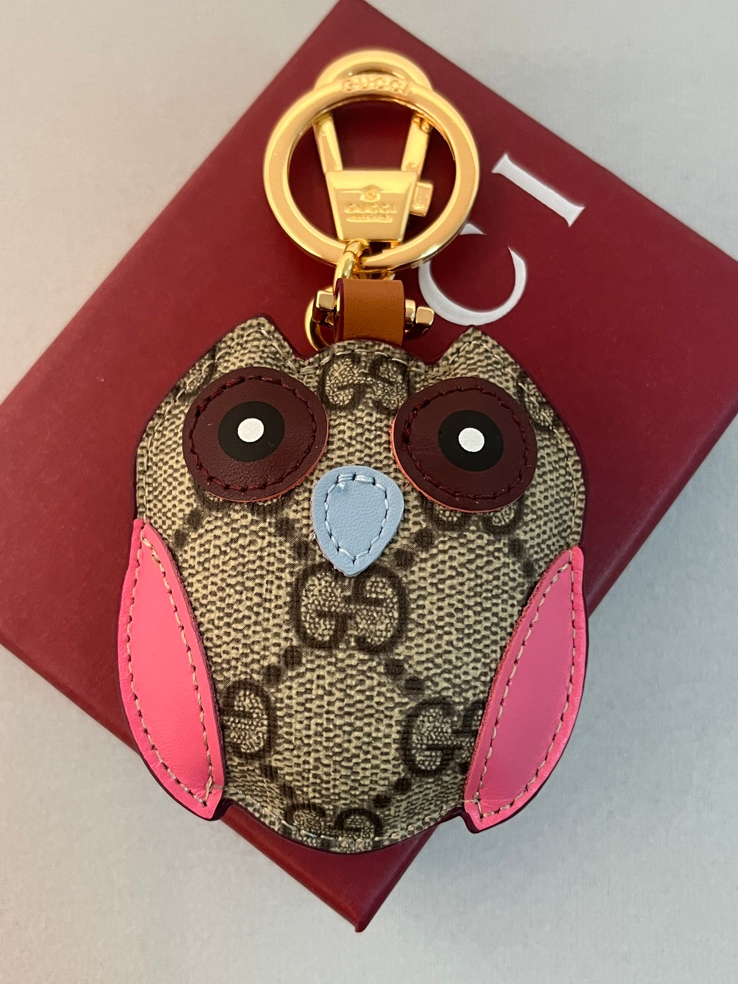 Gucci GG Emblem Cat Charm