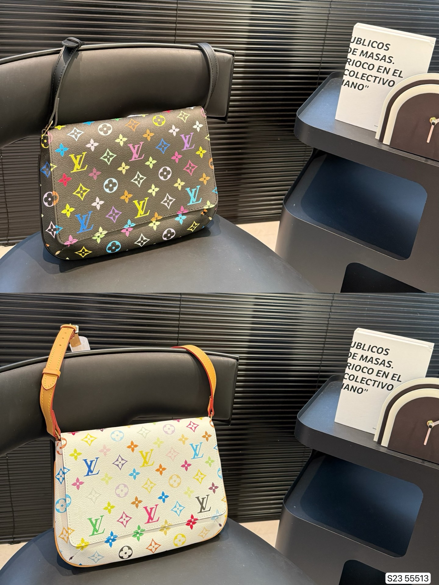 LV-Inspired Flap Handbag – Vintage Chic