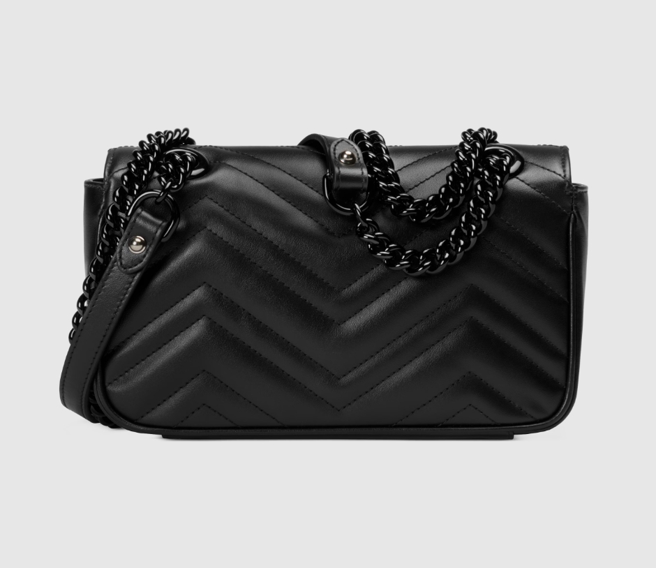 GG MARMONT MATELASSÉ MINI BAG-All Black-446744