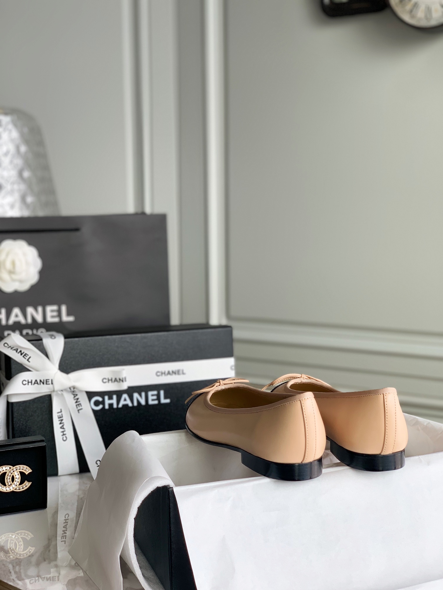 chanel flats-Classic-3 colors