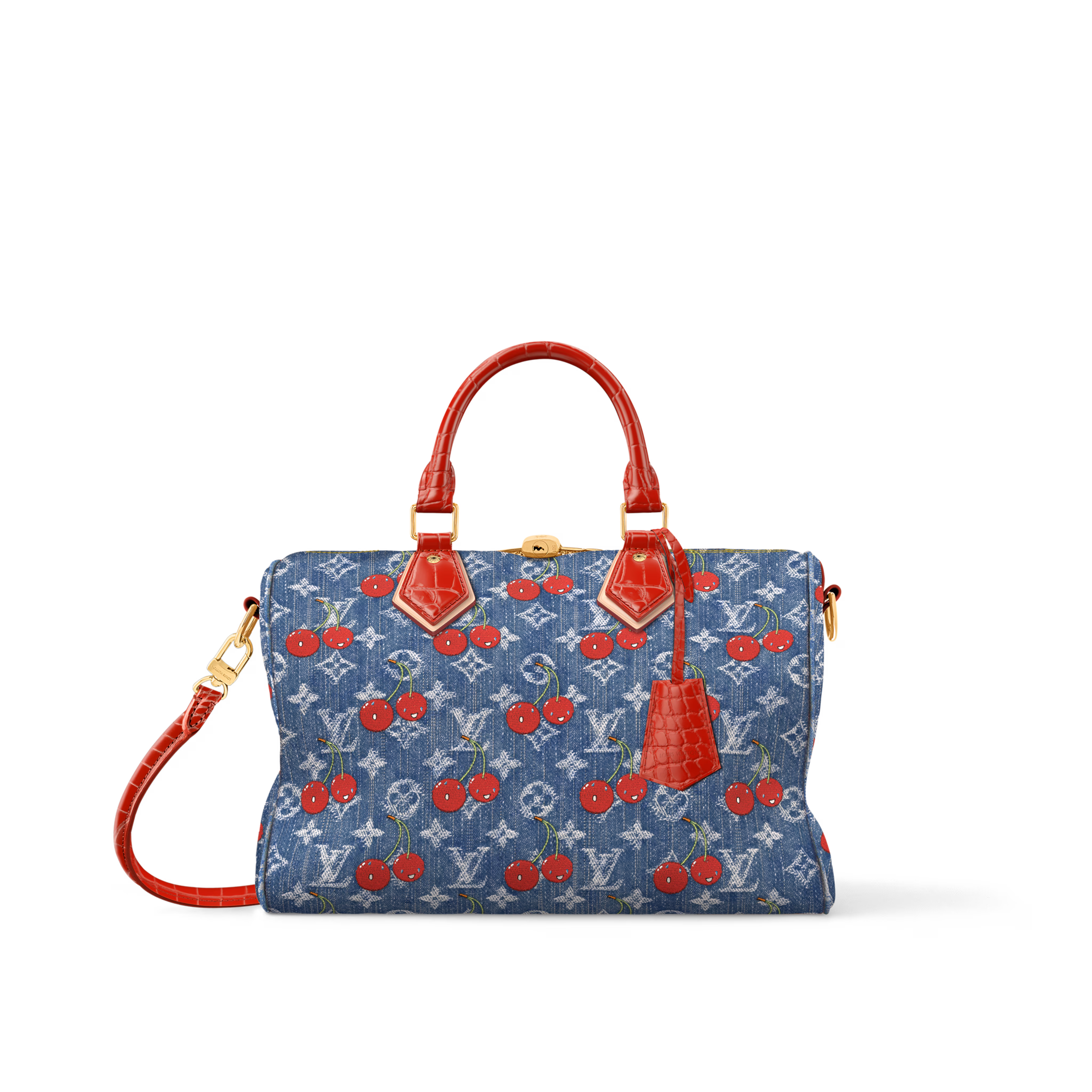 LV N87627 Lançamento LV x TM Bolsa Speedy Soft 30