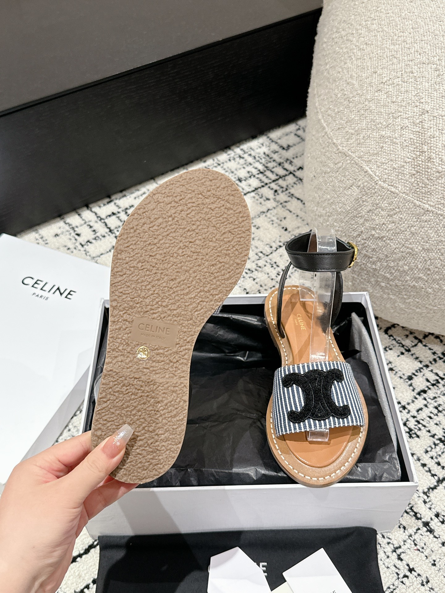 Celin Triomphe Sandals