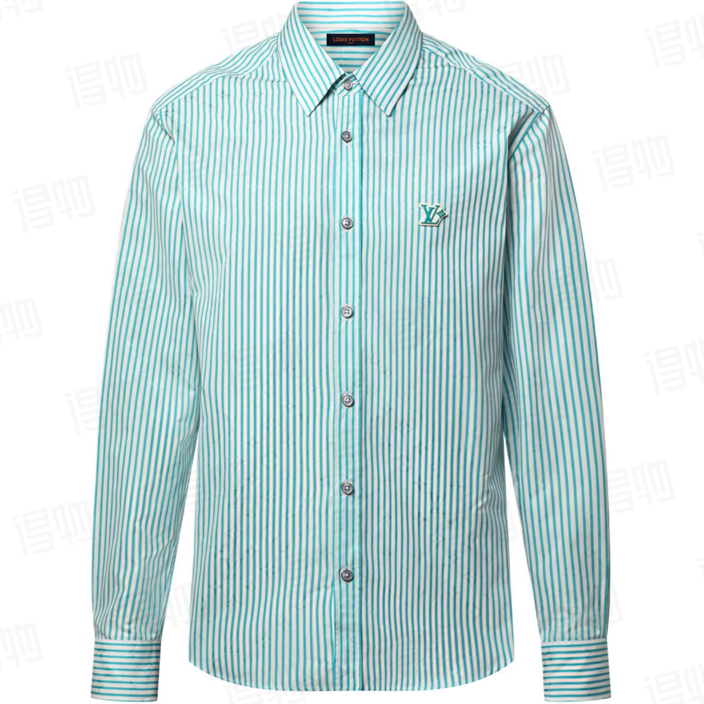 1AHVXJ New Monogram Striped Shirt