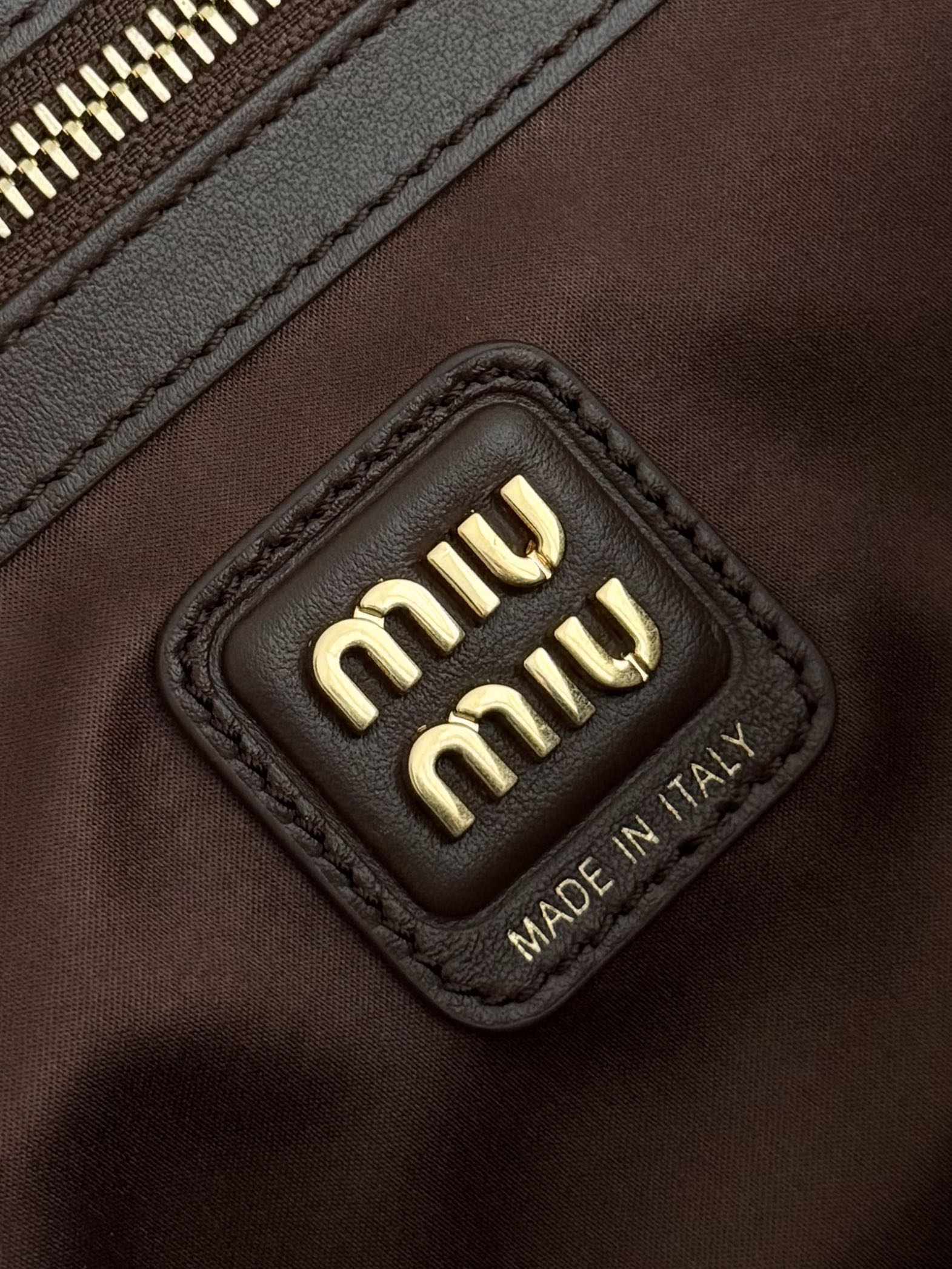 MIUMIU Beau leather bag